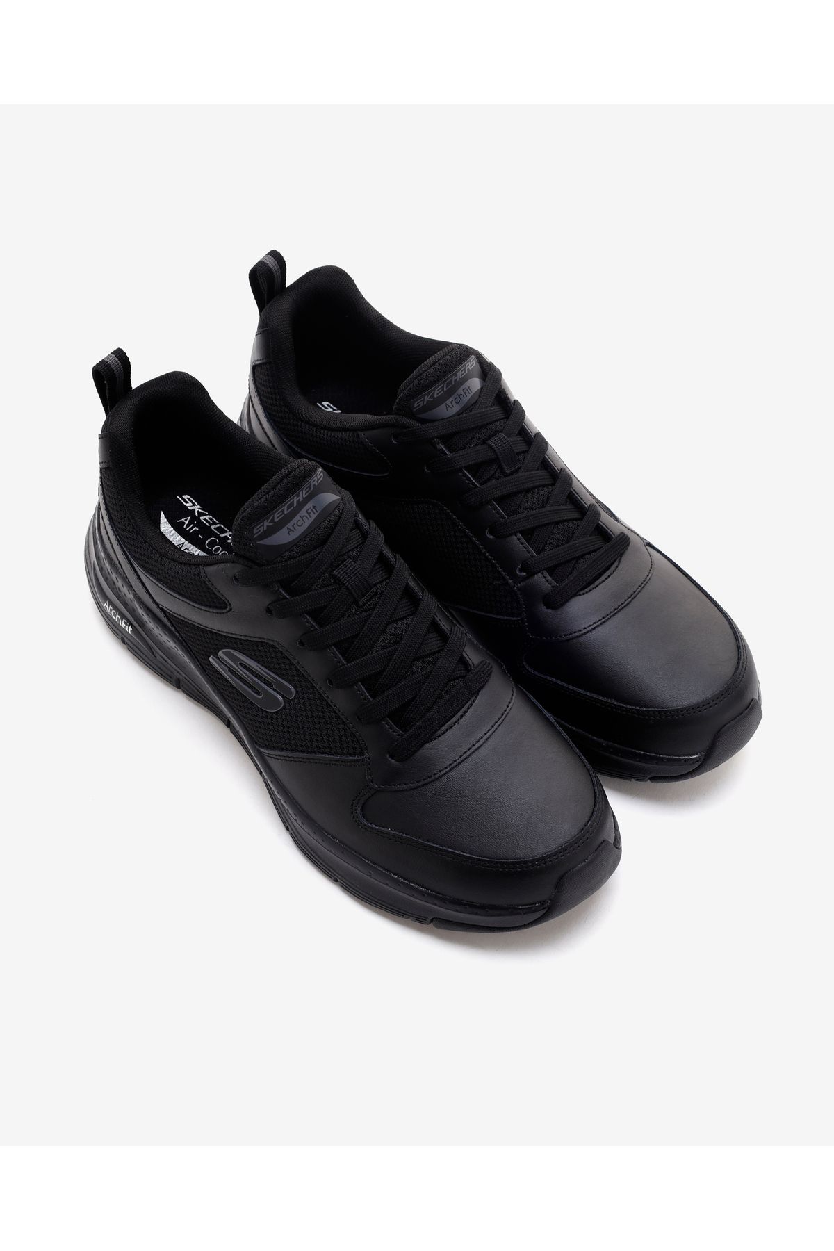 کفش پیاده روی مشکی مردانه های ورزشی سیاه Arch Fit 894261TK BLK Skechers