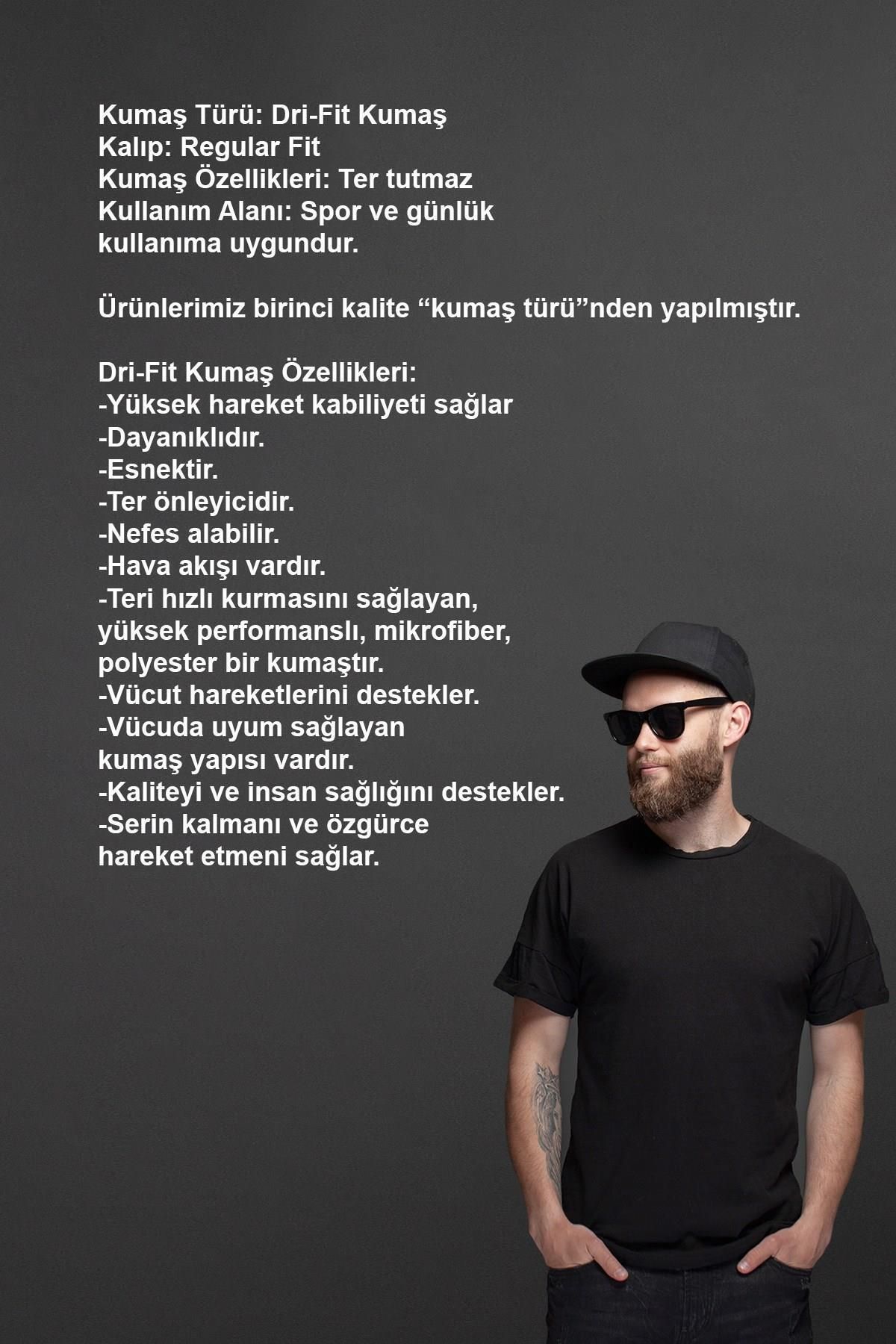 POSEIDON STORM-Мъжки комплект за бягане Oversize, цвят каки, Dri-Fit, обикновен, удобен, с къс ръкав, джоб и долна част (4XL-10) 5