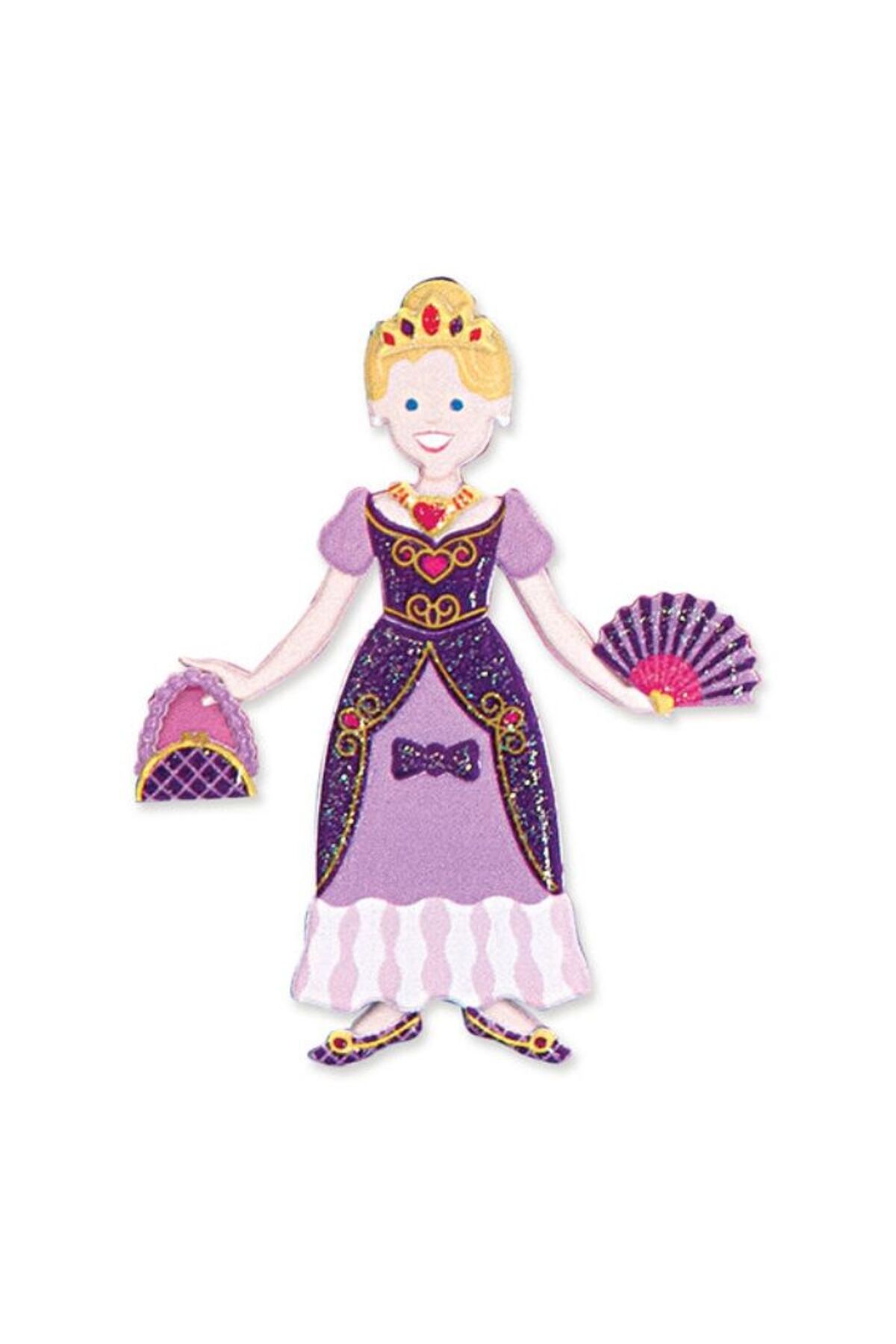 Melissa & Doug Kabartmalı Tak Çıkar Çıkartma Seti - Prenses fotoğrafı 5 (önizleme)