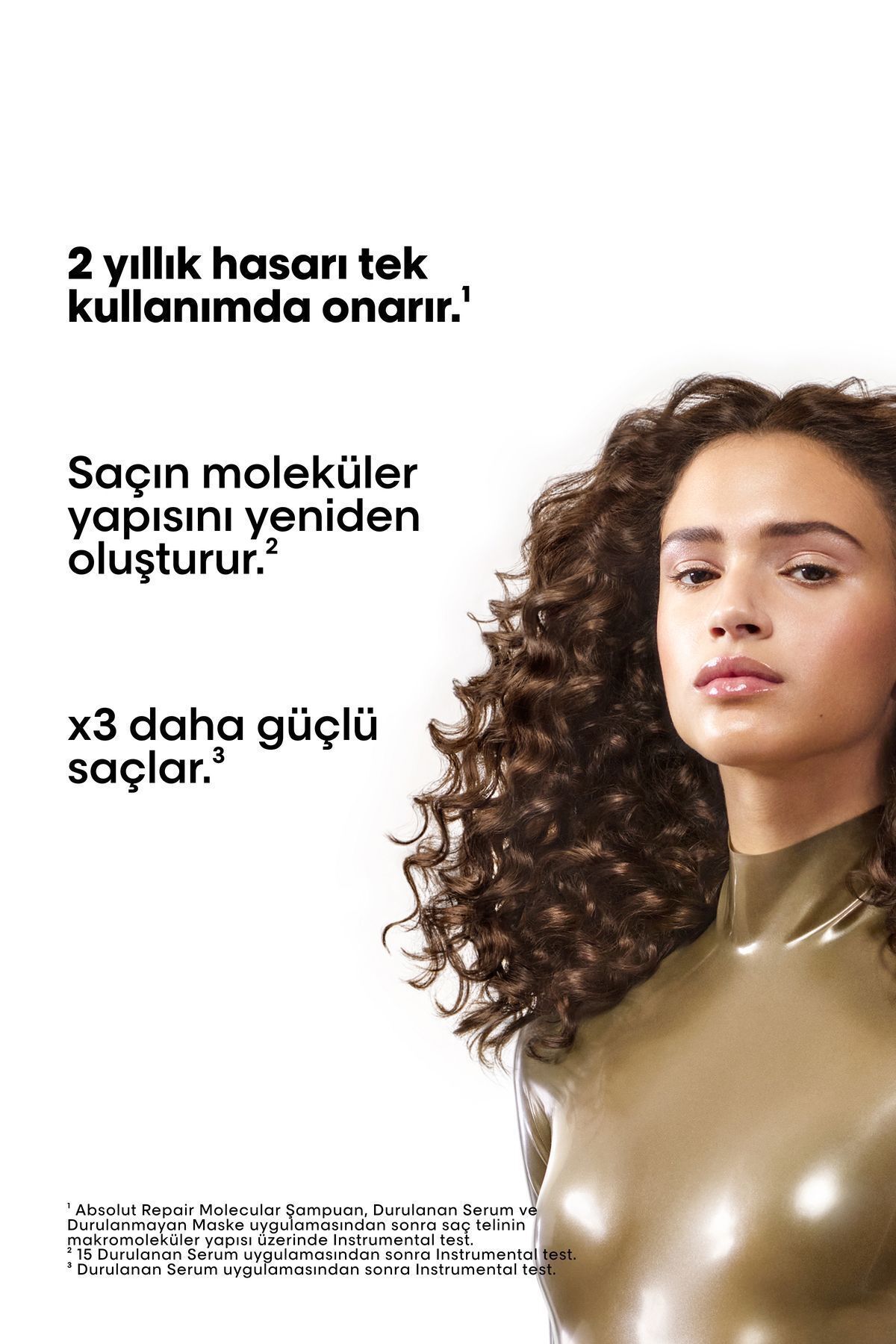 L'oreal Professionnel Serie Expert Absolut Repair Molecular Tüm Yıpranmış Saçlar Için Durulanan Seru-6