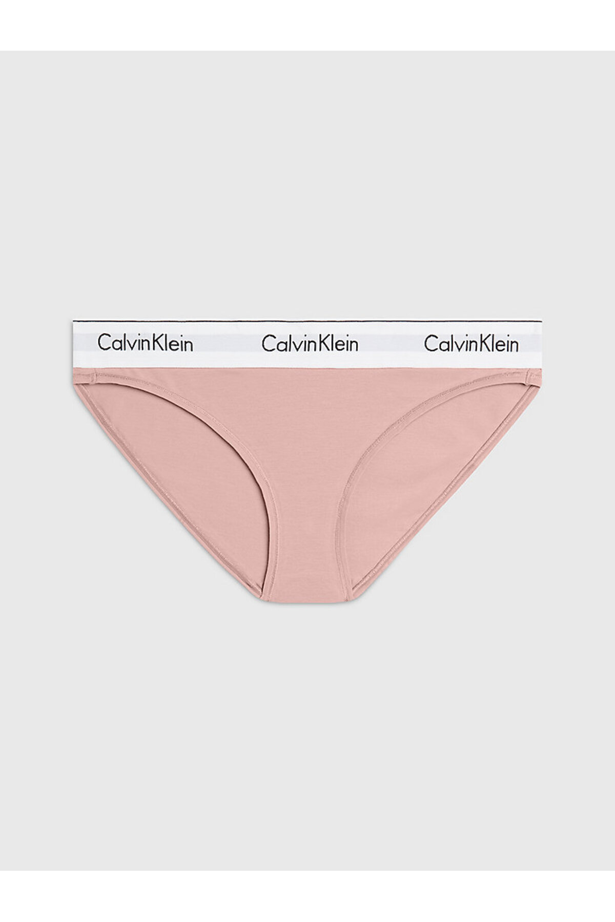 Calvin Klein Kadın Ten Rengi Bikini