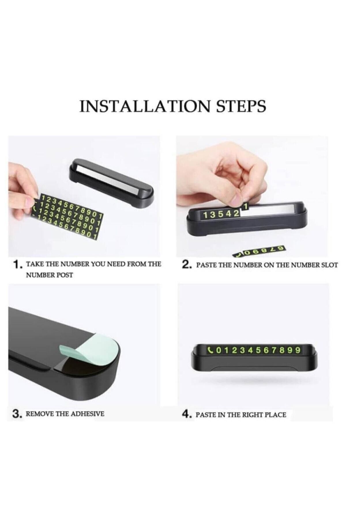 ACL-Knf Store - Magnetic Phone Numberer and Open Close System for Car Park 6