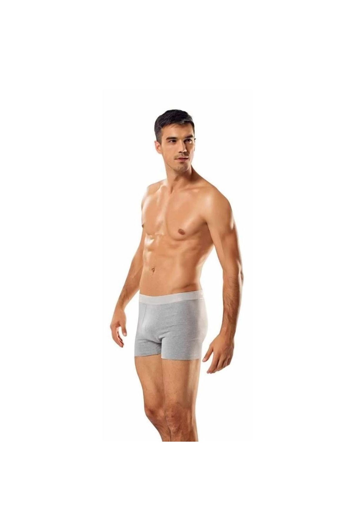 dalinda Tutku 0114 Erkek Licralı Penye Boxer
