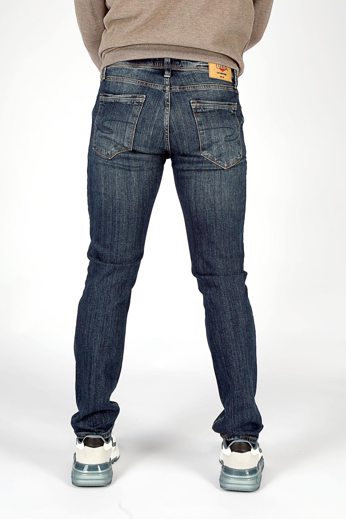 Lee Cooper JAGGER ALEXA DARK Slim Straight Erkek Denim Pantolon 251 LCM 121061 görsel 4