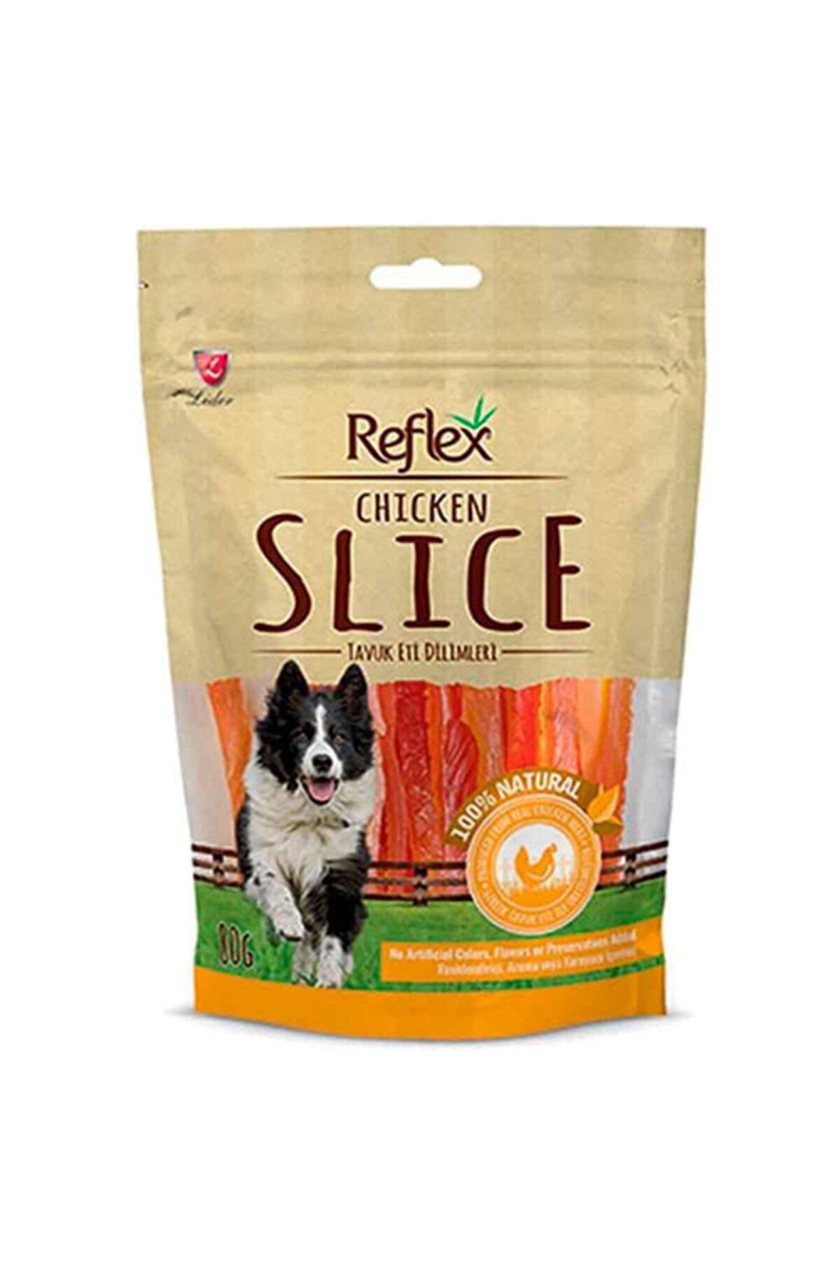 Reflex Chicken Slice Tavuklu Eti Dilim Köpek Ödülü 80 gr