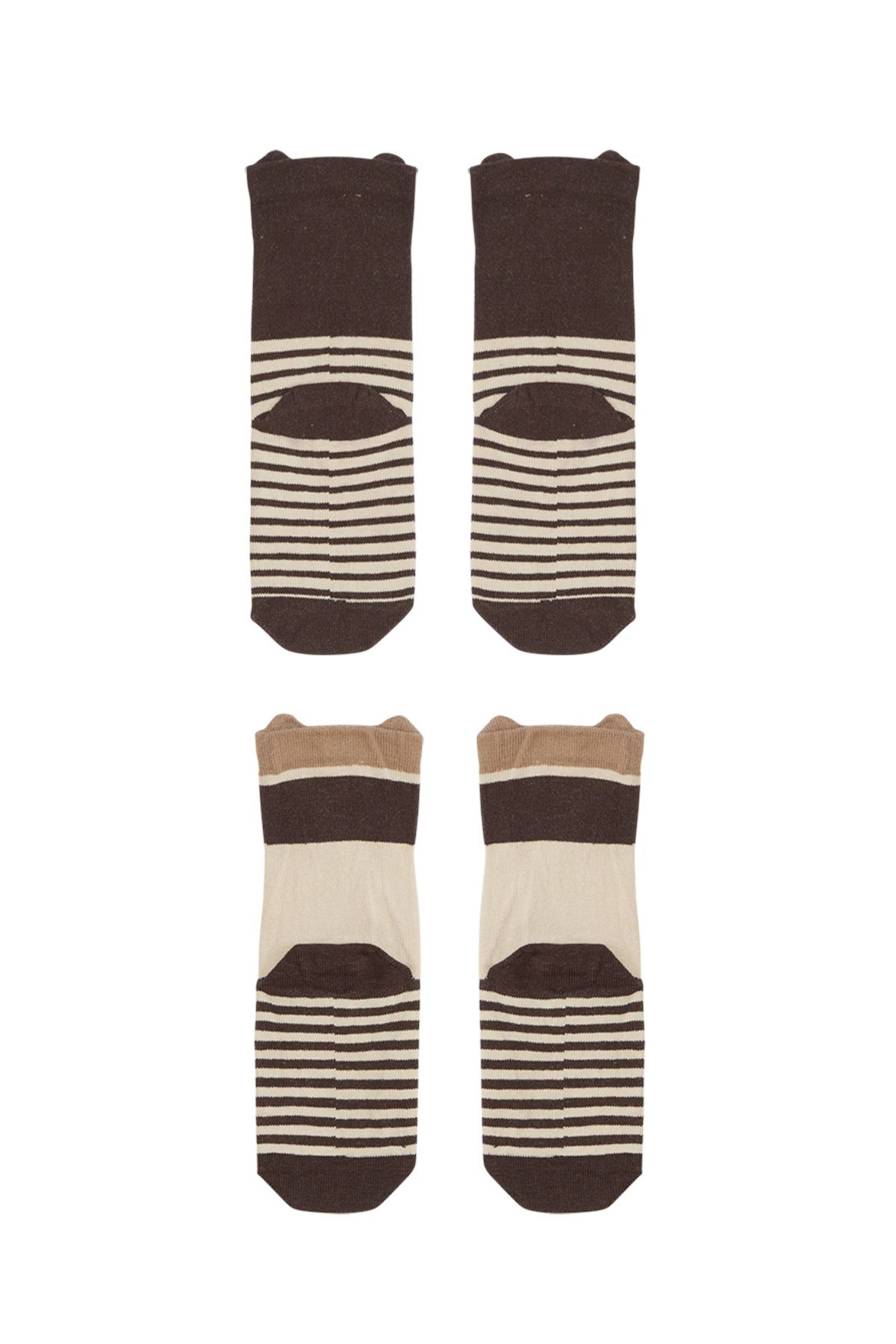 Denokids-Bear and Raccoon Boy 2-Piece Socket Socks Set 4