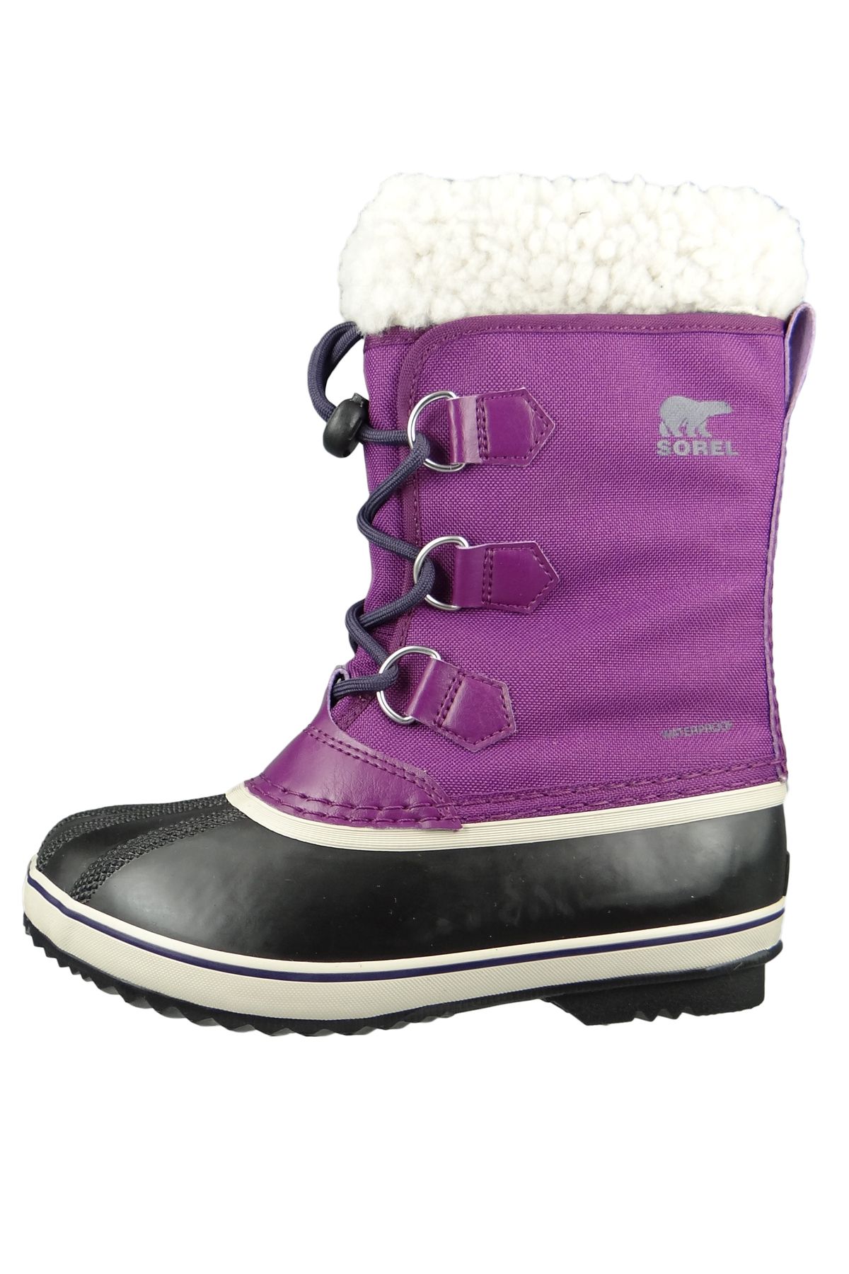 Sorel-Kinder Winterstiefel Gefüttert Yoot Pac Nylon Wild Iris Dark Plum Lila Ny1962-594 3
