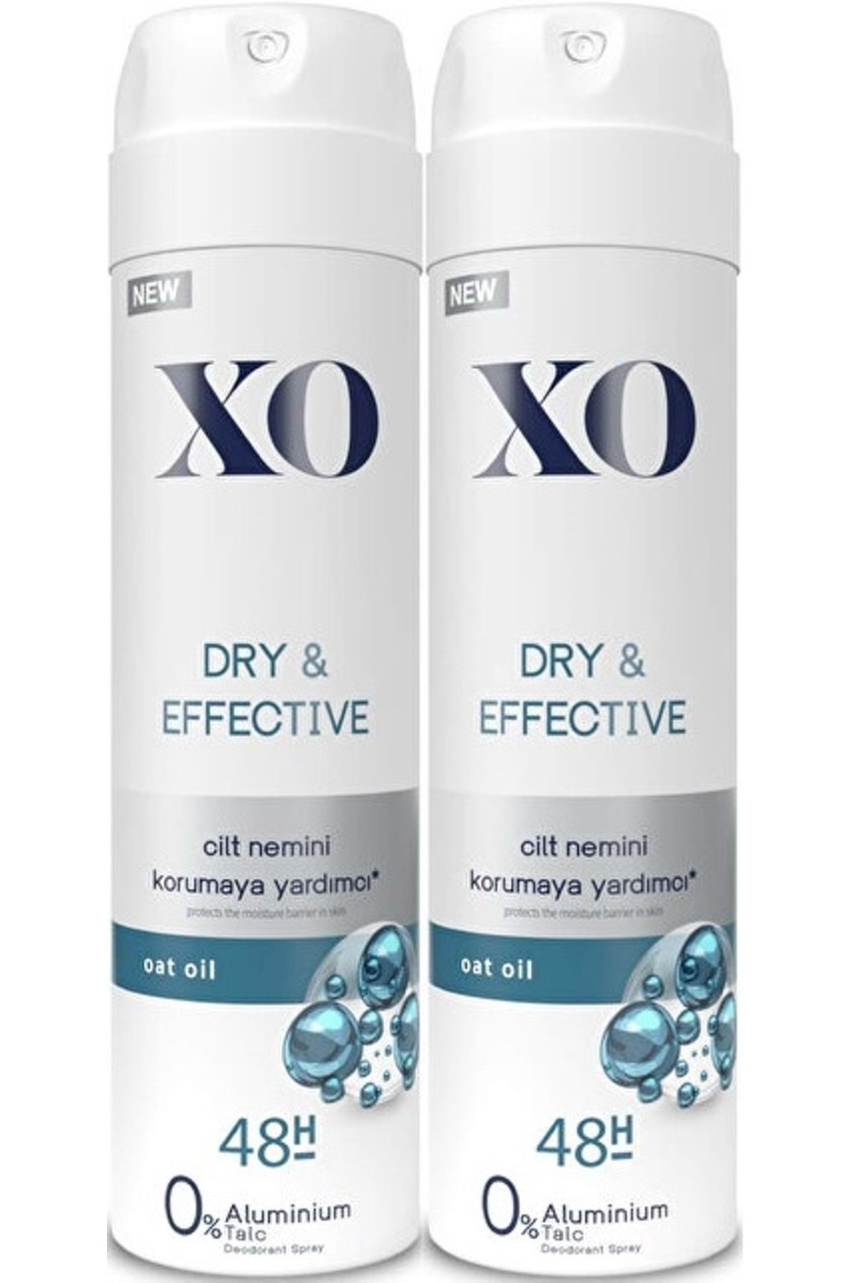 Xo Deodorant 150ML Women-Kadın Dry & Effective (2 Li Set)