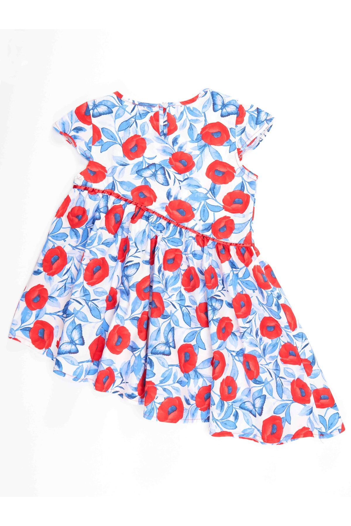 MSHB&G-Girl's Poppy Asymmetrical Summer Dress 4