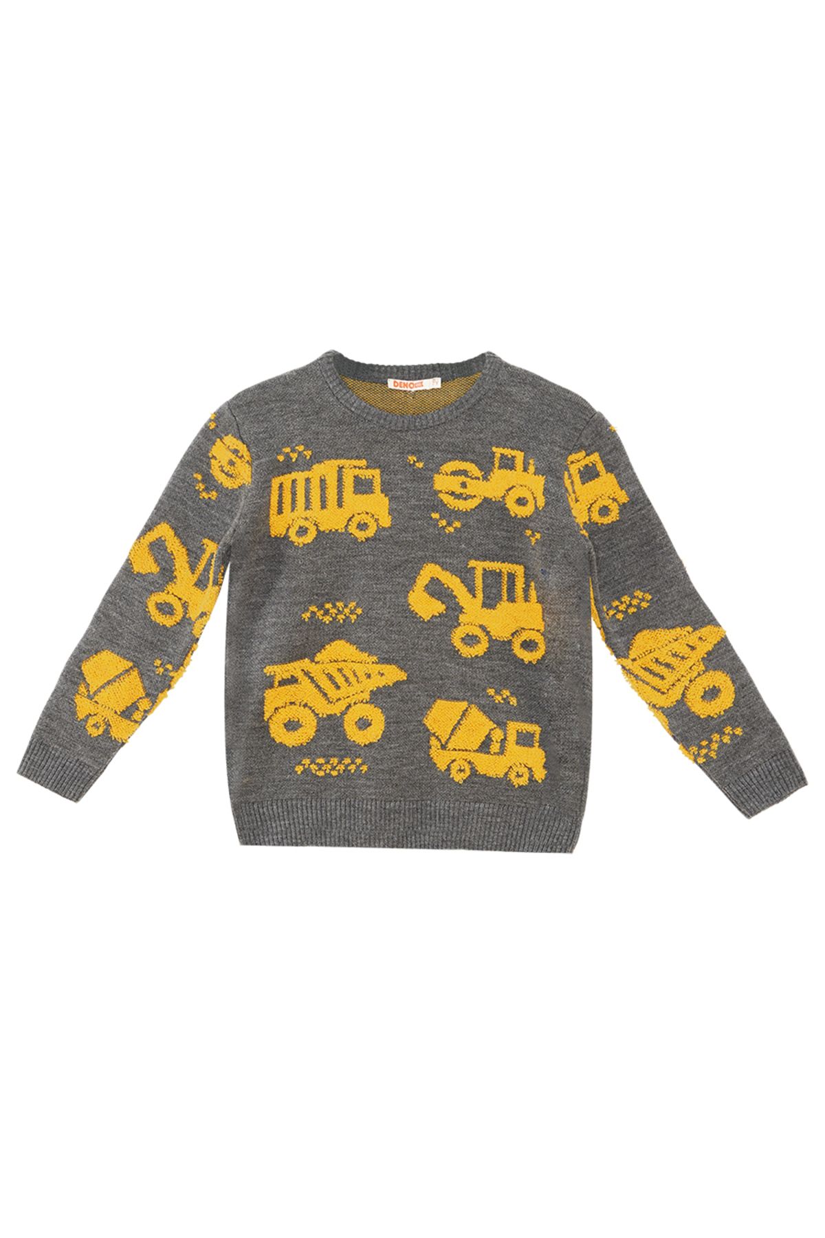 MSHB&G-Boy's Construction Vehicles Sweater 3