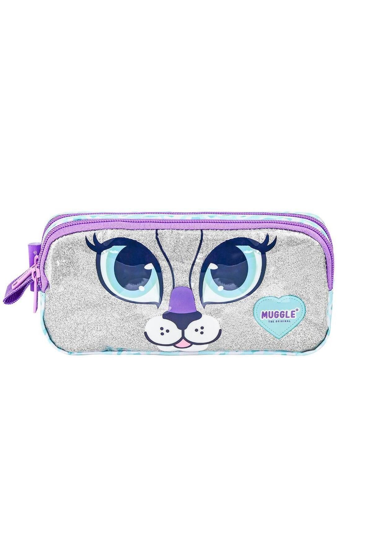 MUGGLE-Mu-9051 Micro Muggle Shimmer Cat Pencil Bag 1