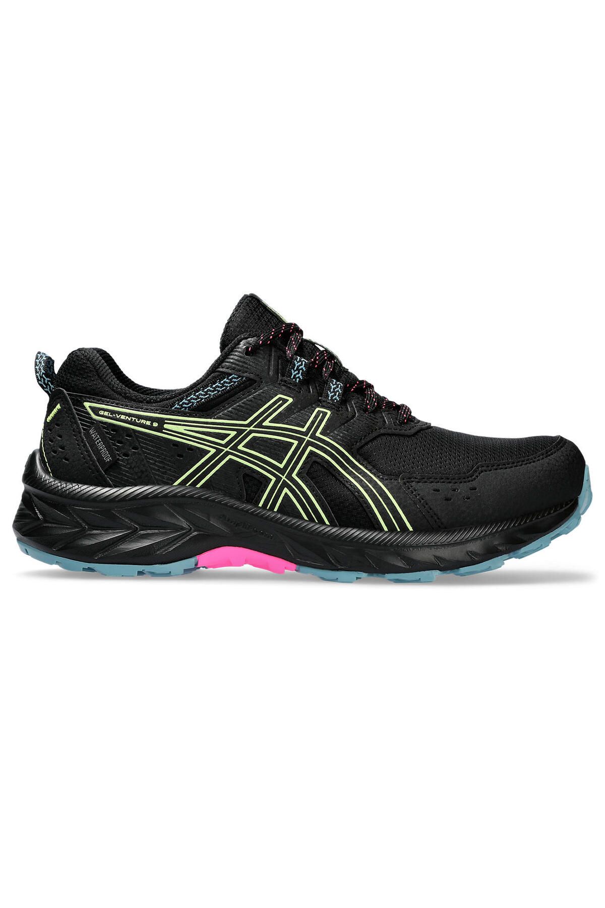 Asics Gel-venture 9 Waterproof Kadın Siyah Outdoor Koşu Ayakkabısı 1012b519-002