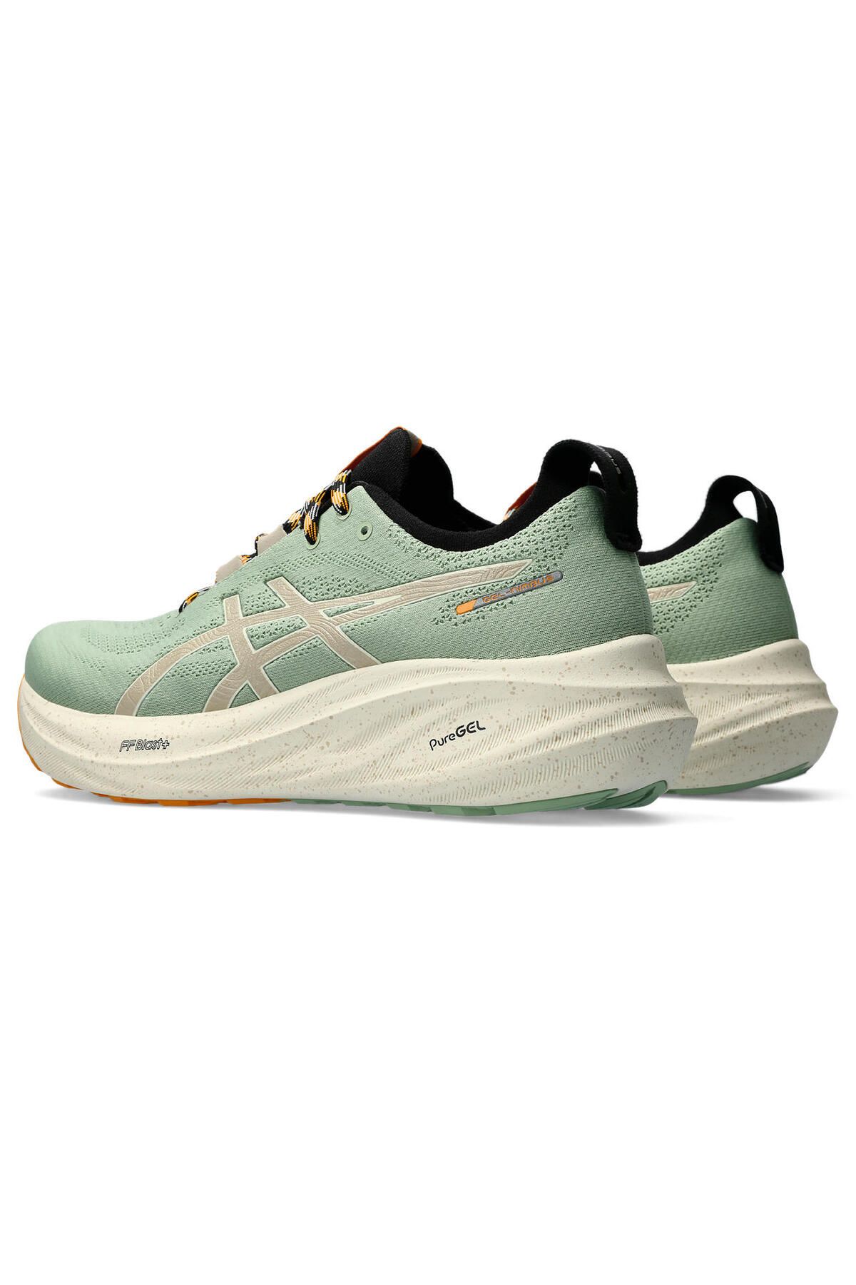 Asics-Gel-Nimbus 26 Tr Men's Khaki Running Shoes 1011B849-250 4