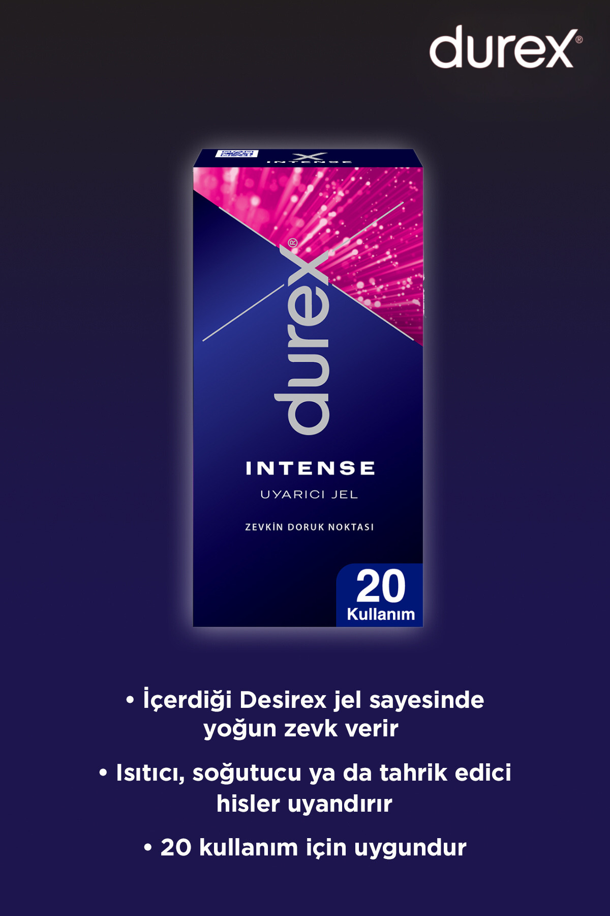 Intense Uyarıcı Jel 2'li Avantaj Paketi 3