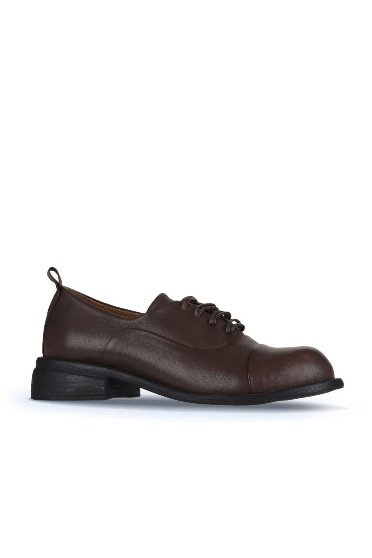 Bueno Shoes Kahverengi Deri Kad n Klasik Ayakkab 01wz6801 Kad n Ayakkab
