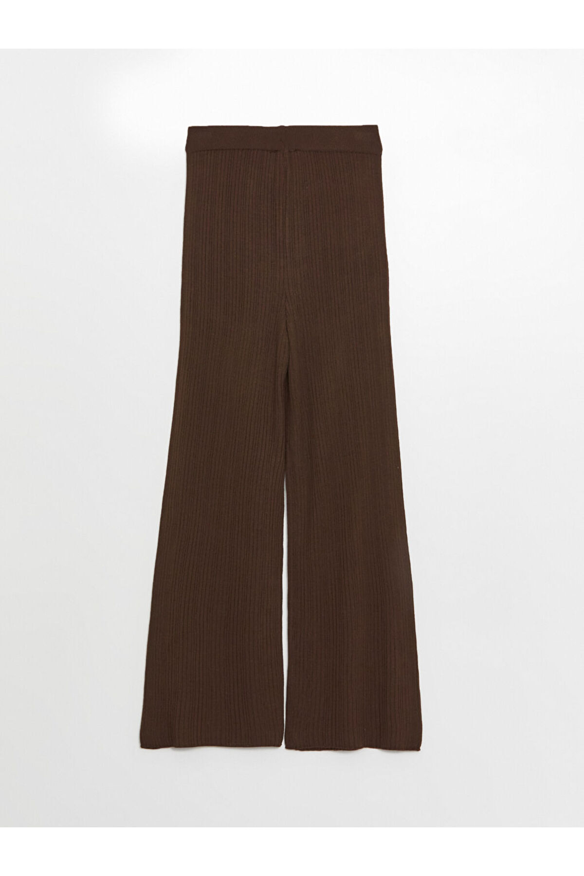 LC Waikiki-Pantaloni tricotaje uni pentru femei LCW cu talie elastică 6