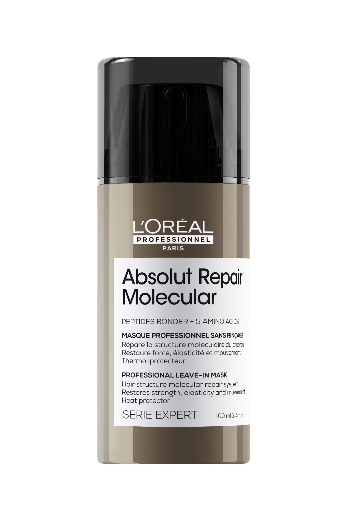 Serie Expert Absolut Repair Molecular Tüm Yıpranmış Saçlar Için Durulanmayan mask — TYC81MO4WN172614643162643 — تصویر 6 از 6