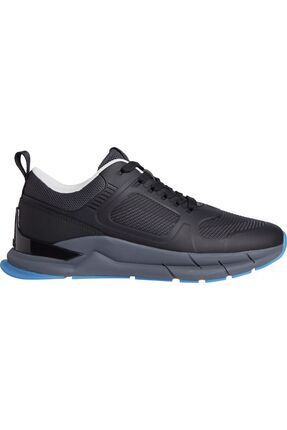 Calvin Klein Erkek Marka Logolu Kayd rmaz Taban Ba c kl Siyah Sneaker HM0HM01490 0GS Fiyat Yorumlar Trendyol
