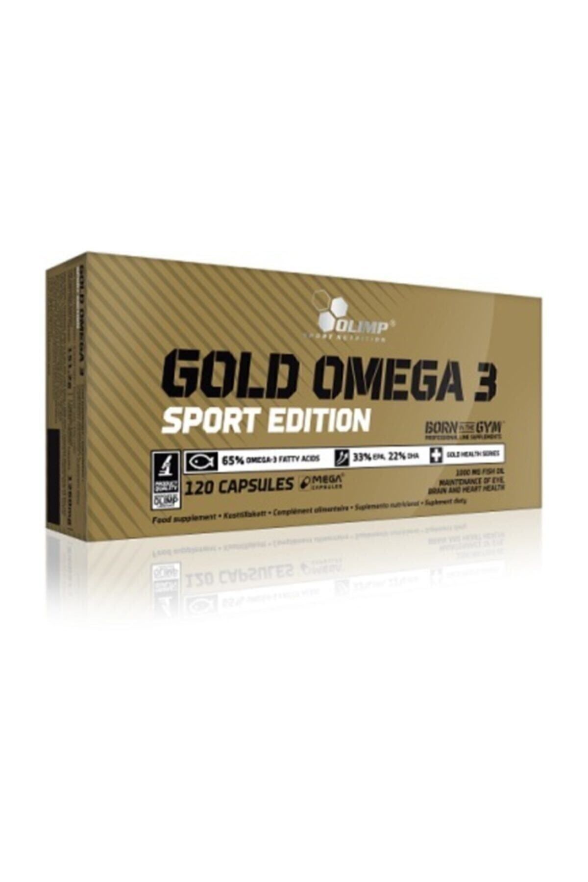 Olimp Gold Omega 3 Sport Edition 120 Kapsül Balık Yağı