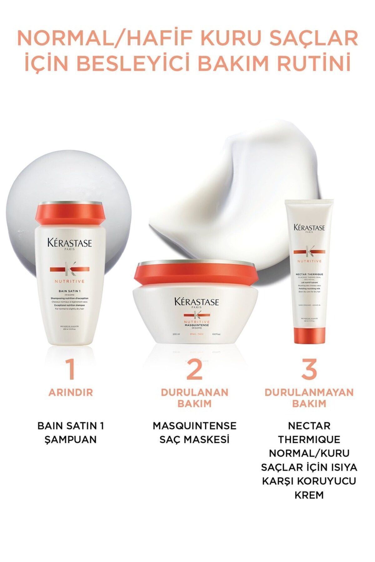 شامپو مردانه و زنانه NOTITIVE BAIN SATIN 1 مو به خشک شدن؟ تغذیه چین 250 میل Kerastase