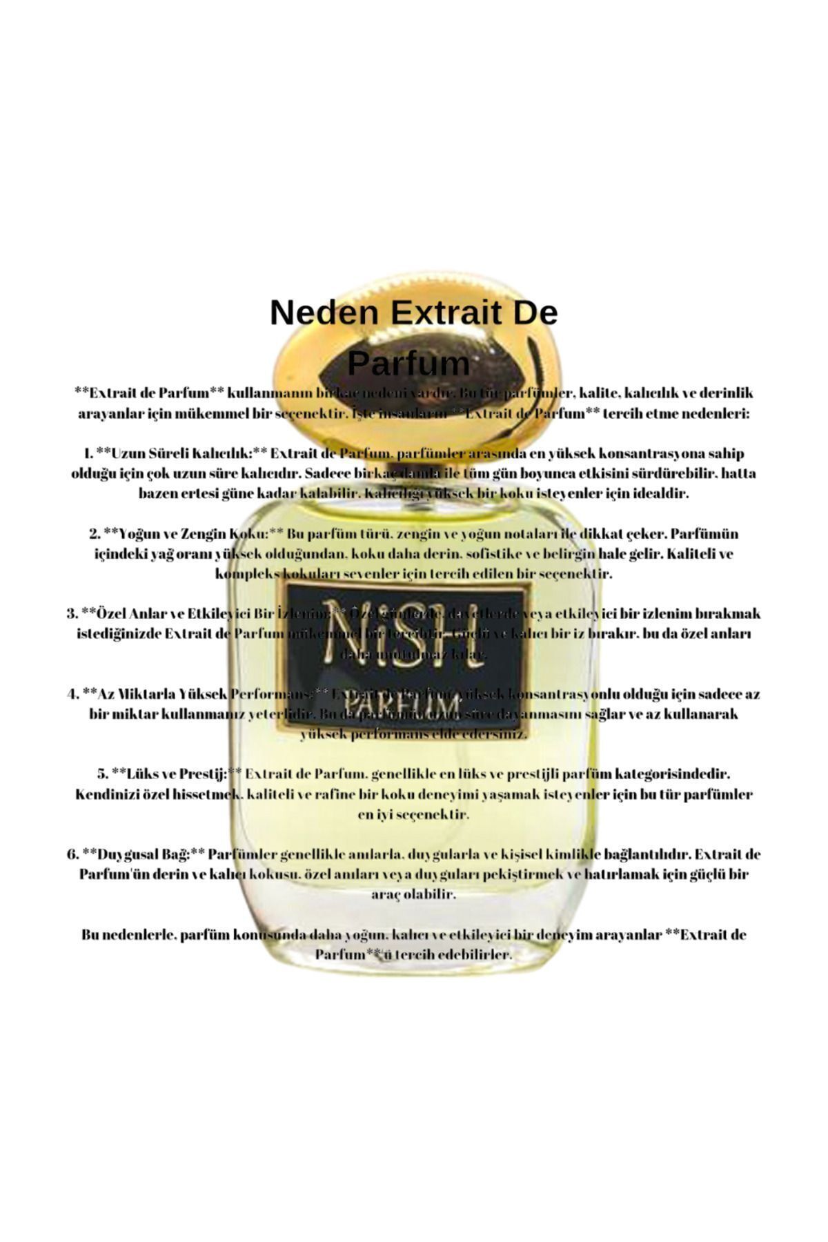 ادکلن زنانه  Nish Parfum extrait de parfum | TYC9RUWMLN172390439368719 اورجینال - تصویر 8