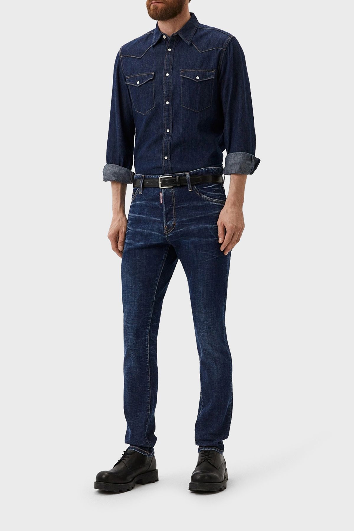 شلوار جین آبی مردانه مناسب 470 اورجینال DSquared2