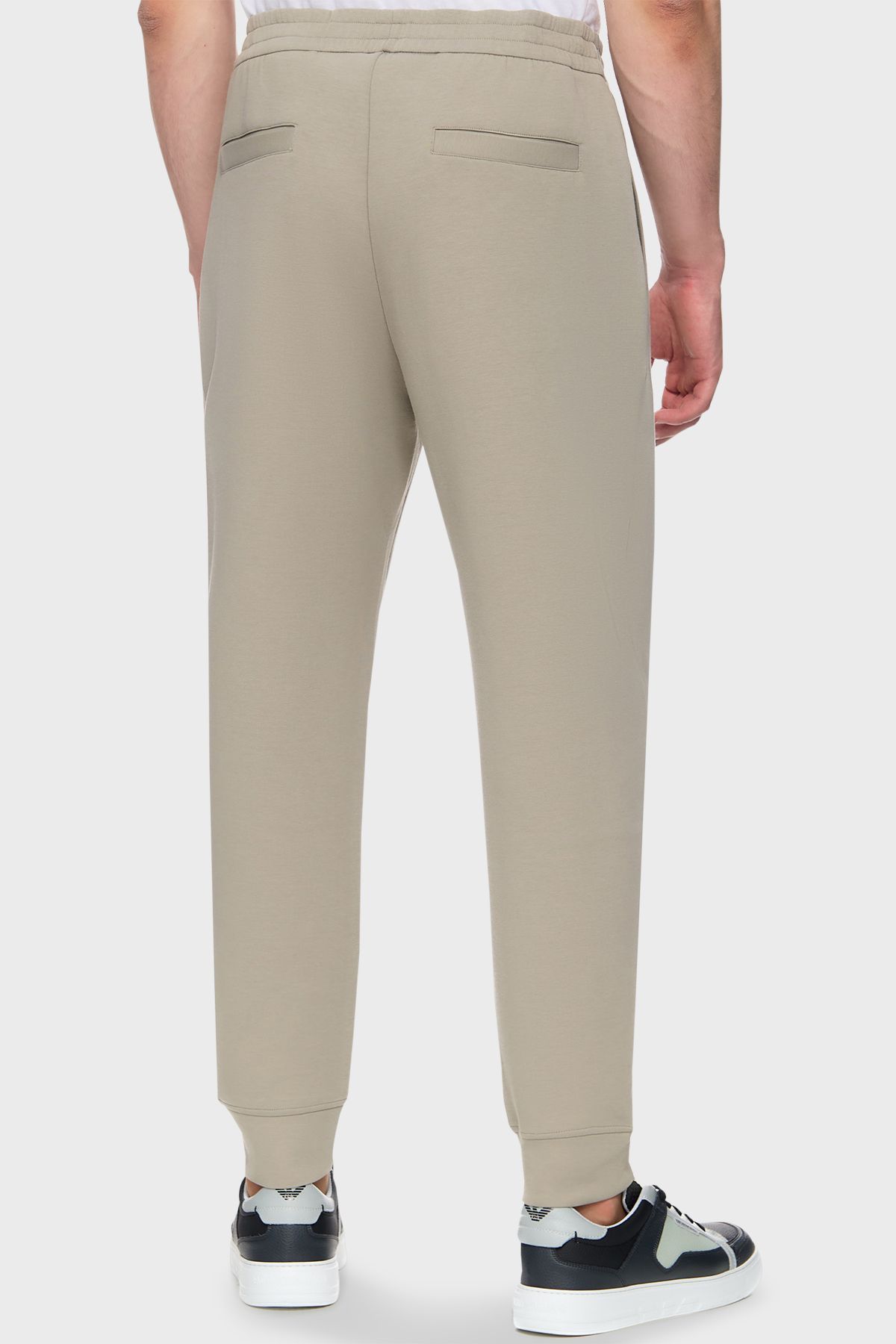 شلوار اسپرت نخی کش دار شلوار مردانه 8N1PT0 1JHSZ 0643 Emporio Armani
