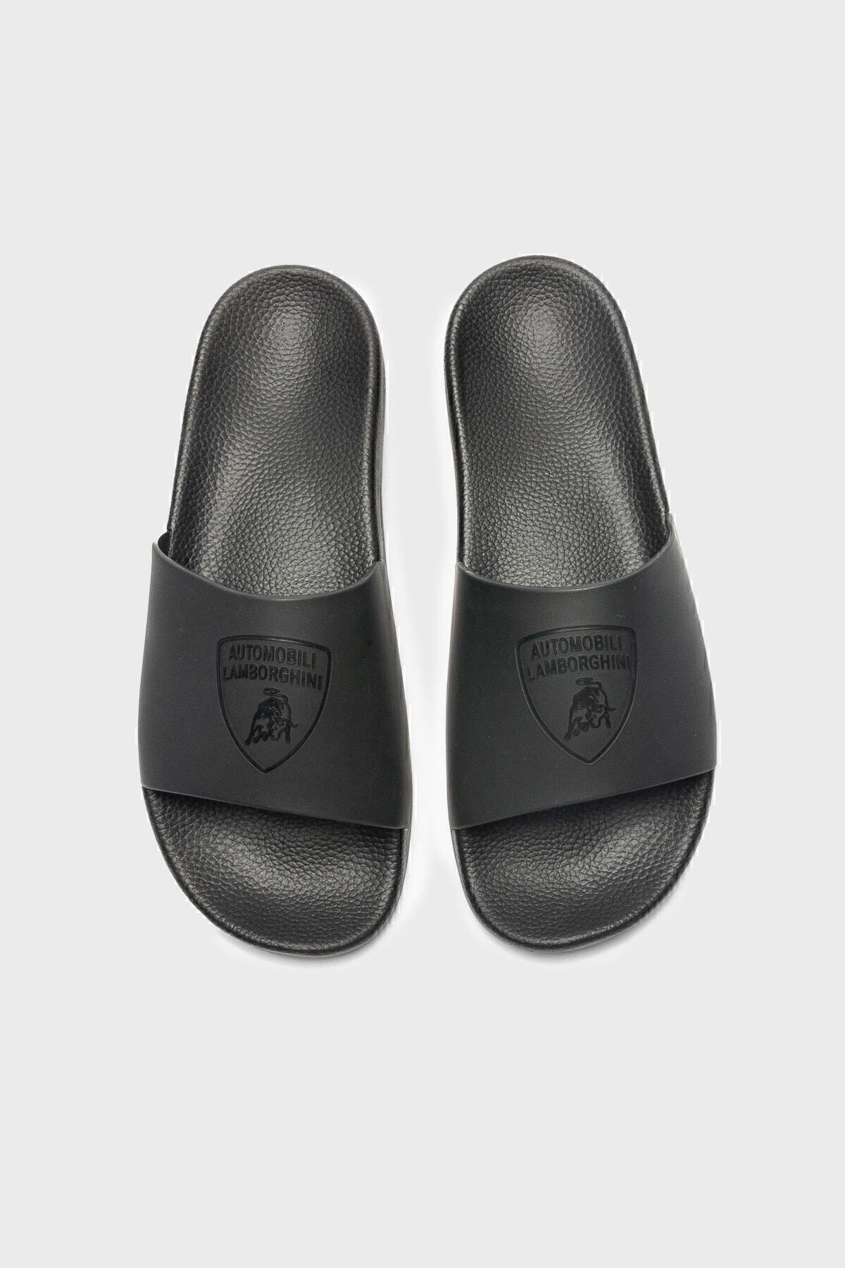 Lamborghini-Logo Slippers Men's Slippers 72xb3sm1zs307899 8
