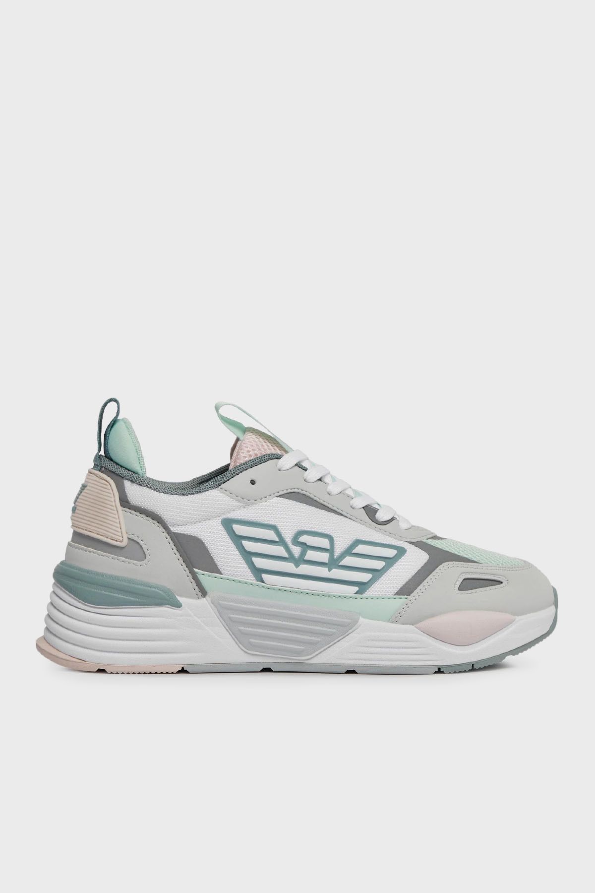 کفش کتانی Lace Up Logo Shoes Unisex SHOES X8X070 XK165 T578 EA7
