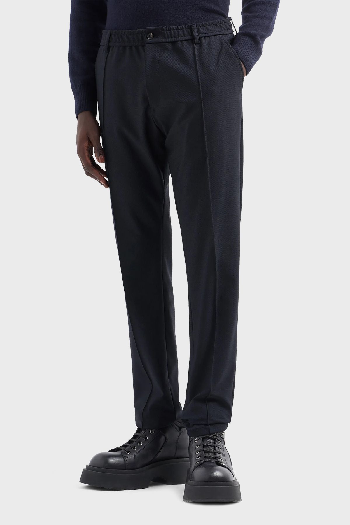 Çimalı شلوار کمری معمولی شلوار مردانه EM000440 TE11109 UB109 Emporio Armani