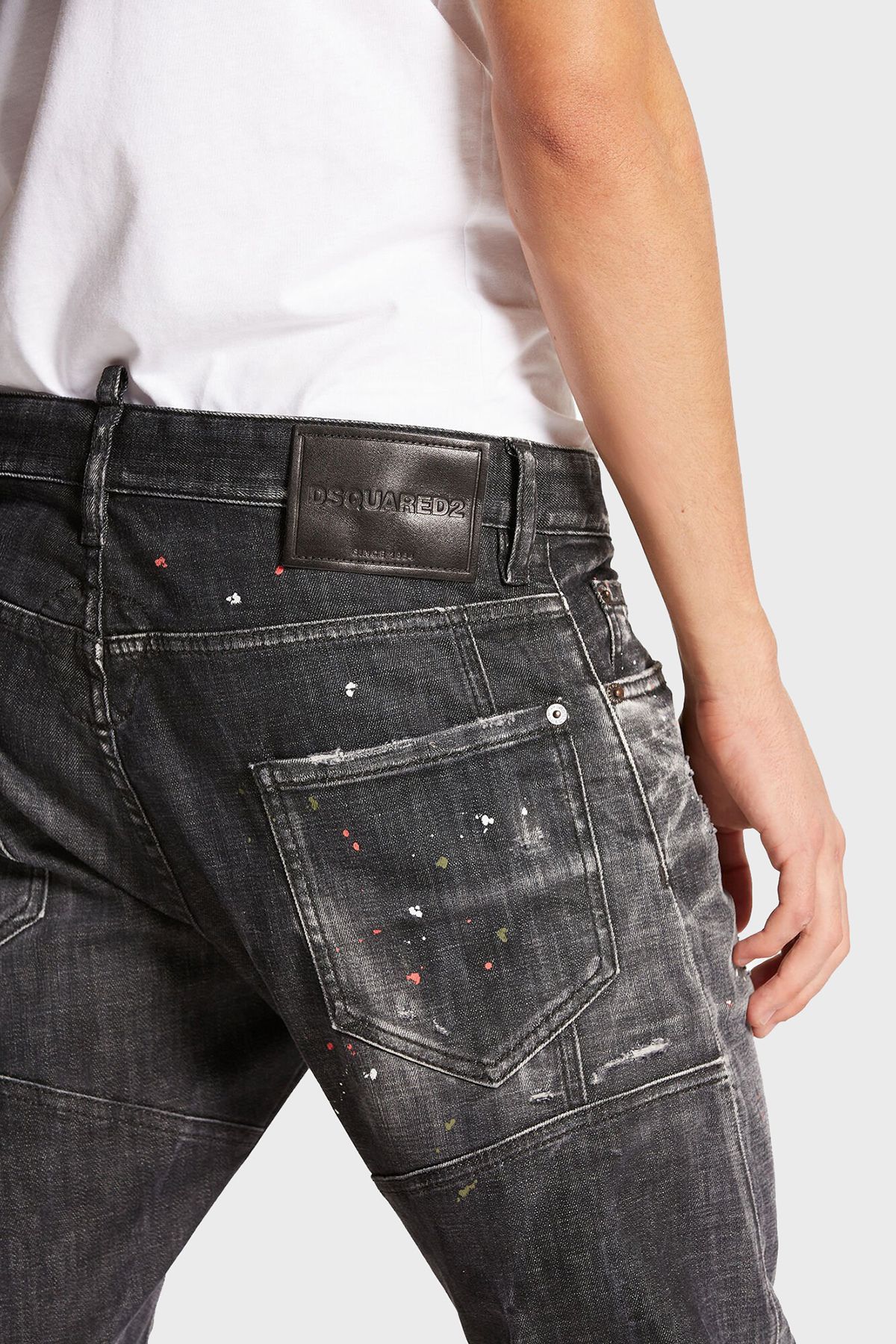 شلوار جین خاکستری مردانه مناسب 900 اورجینال DSquared2