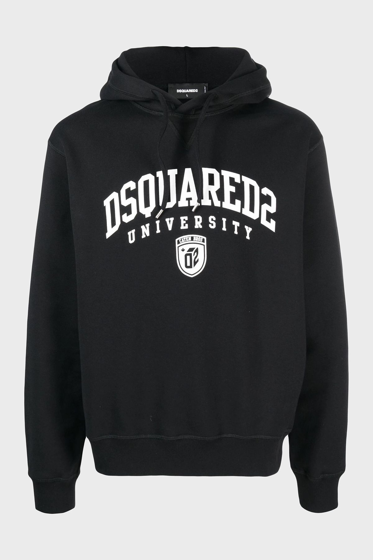 سویشرت مشکی مردانه پنبه ای آرام و مناسب تر عرق 900 DSquared2