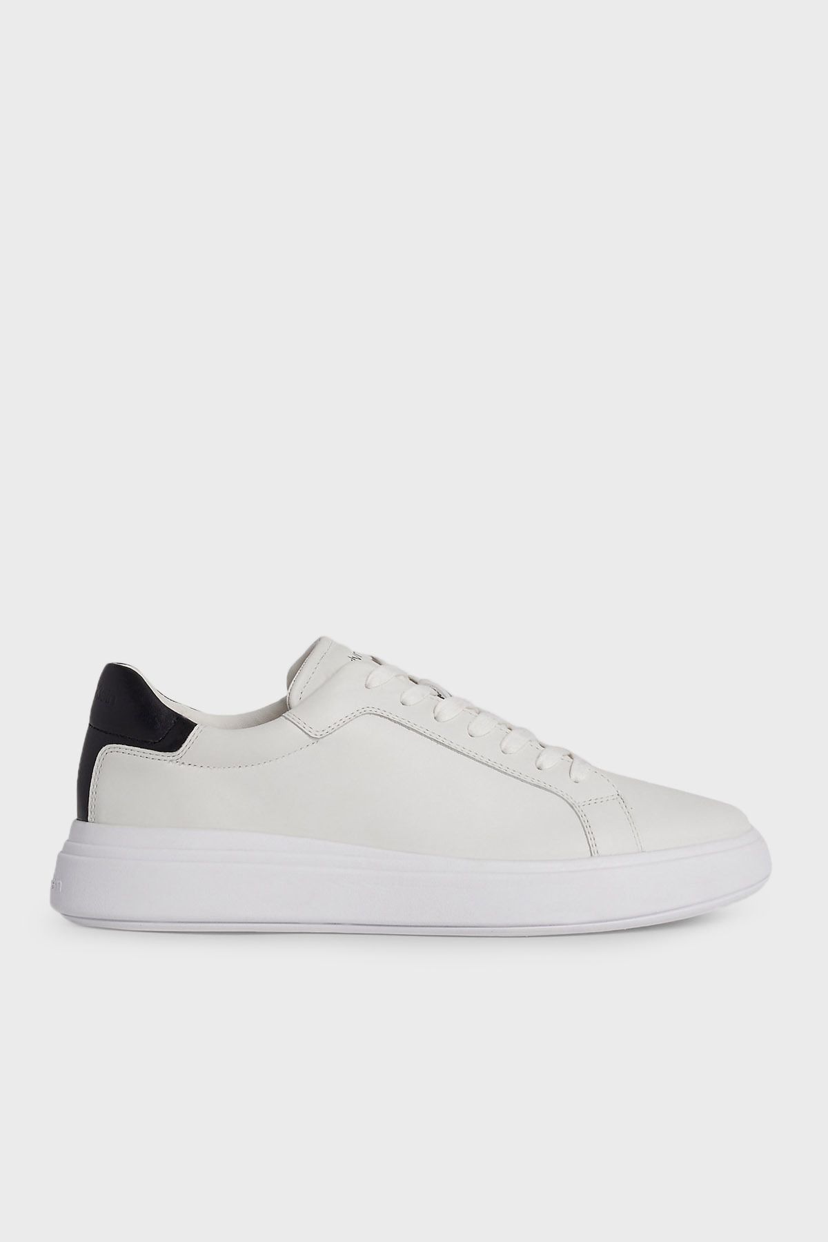 لوگو کفش کتانی چرمی Hm0hm010160k9 کفش مردانه Hm0hm01016 0k9 Calvin Klein
