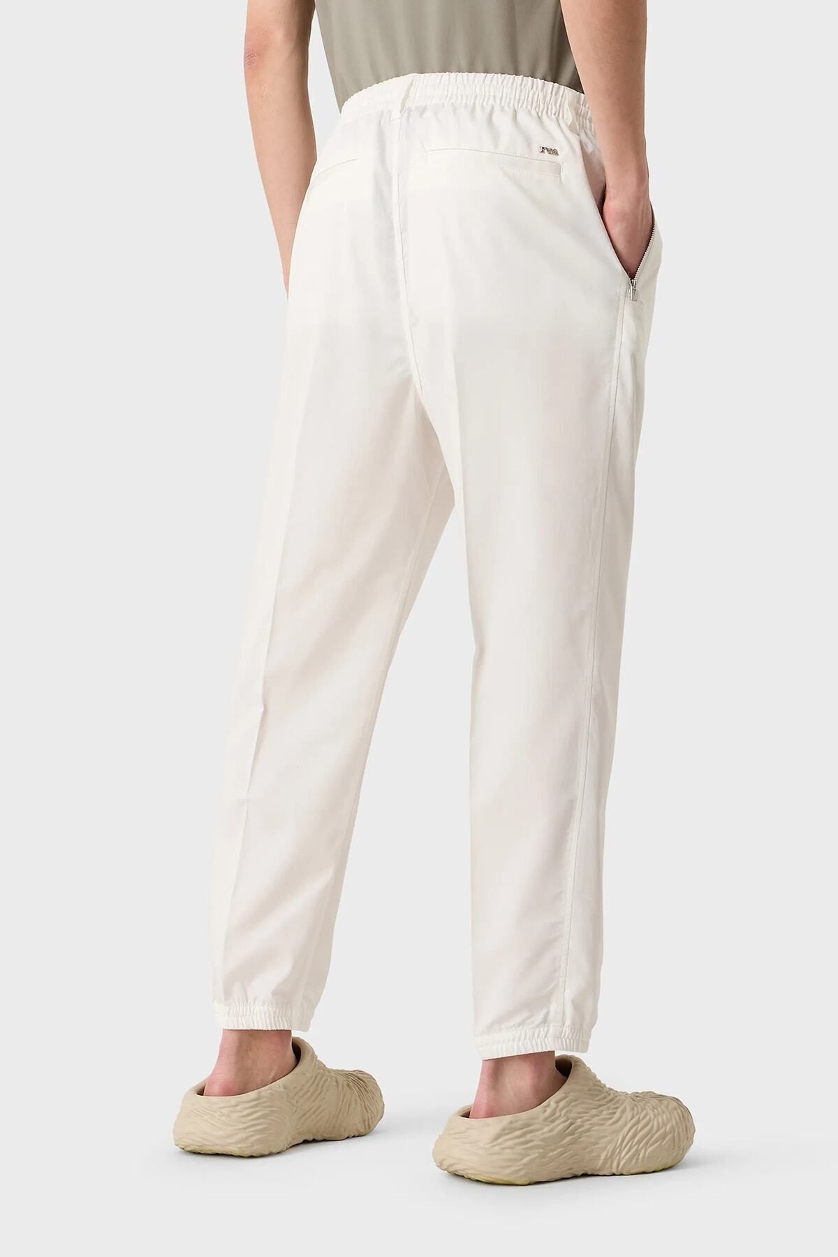 بند کشی کمر کشی منظم شلوار جیبی شلوار مردانه 3R1PF5 1NSEZ 0101 Emporio Armani