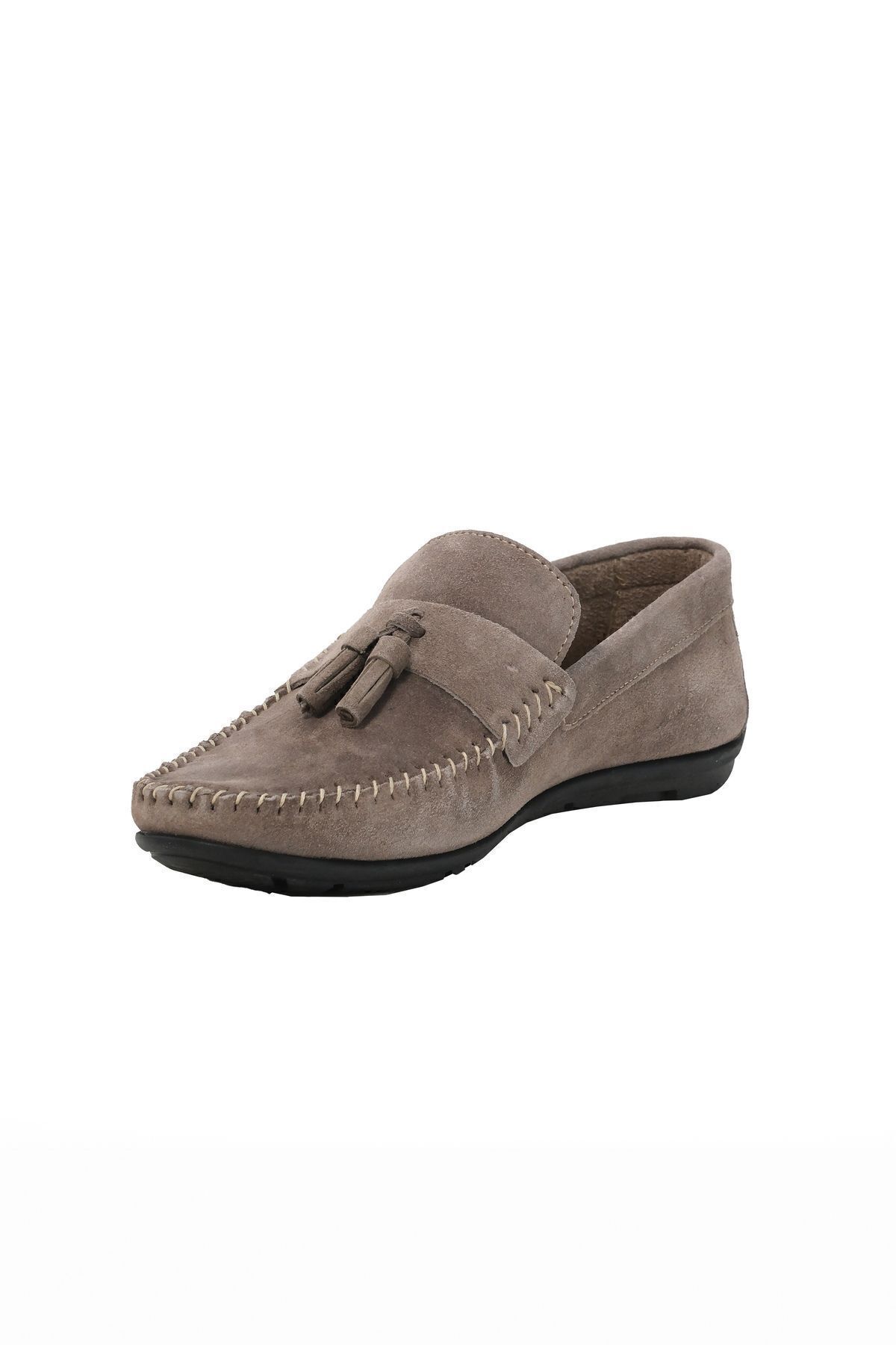 Morven-Încălțăminte casual de piele de căprioară de vară bej pentru bărbați 3