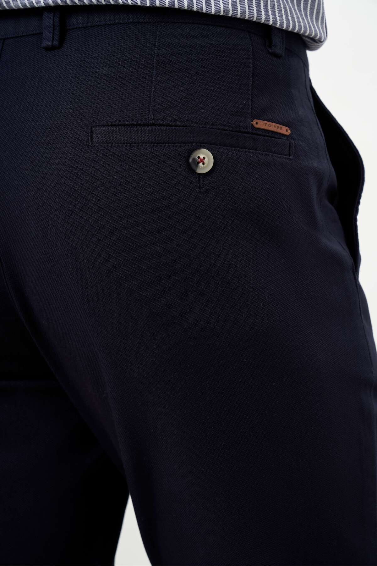 شلوار آبی مردانه NAVY MENS اورجینال Morven