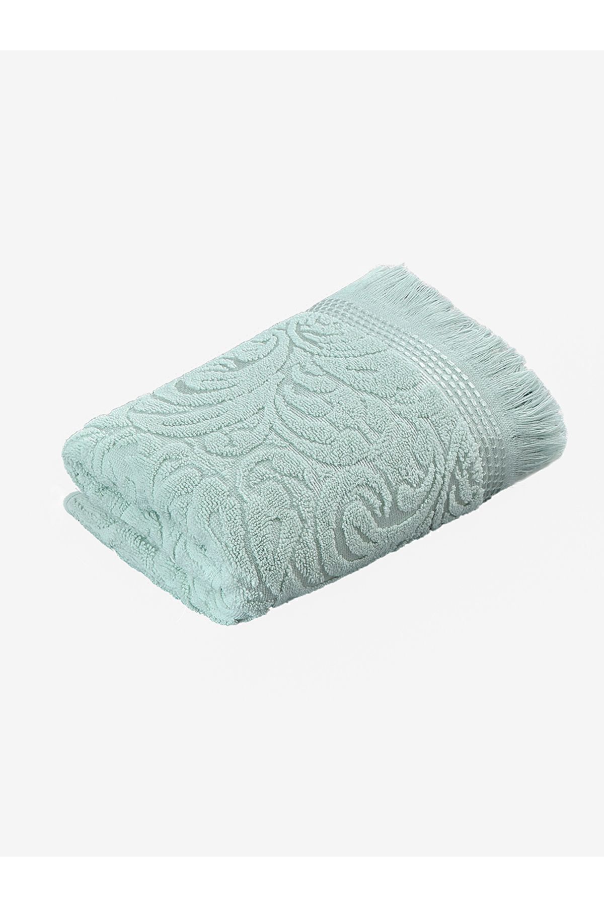 حوله آشپزخانه سفید ESRA JACQUARD با 50x90 سانتی متر Karna Home