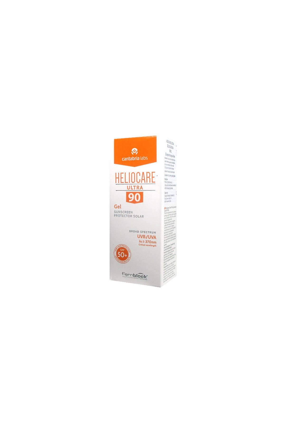 کرم ژل هلیوکار اولترا 90 Spf50+ 50 میلی لیتر cantabria labs