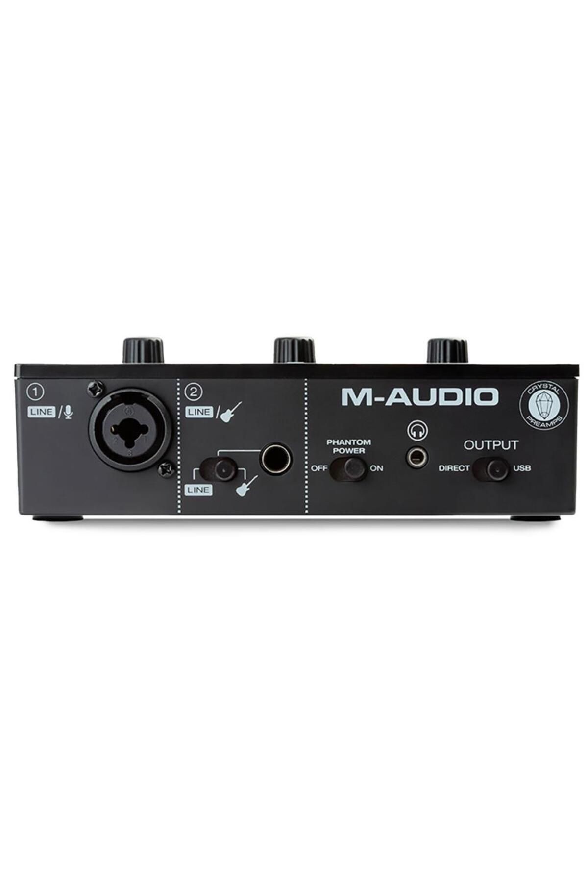 M-AUDIO-M-Track Solo - Ideal Sound Card with Recording, Streaming and Podcast Application 3