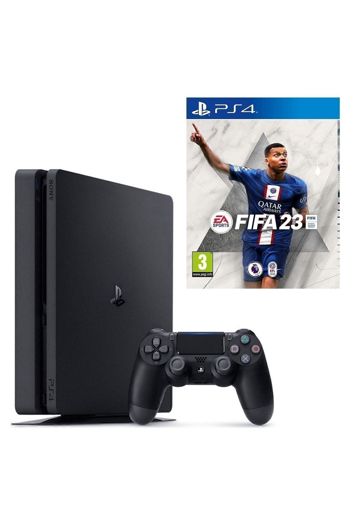Sony Ps4 Slim 500gb Konsol + Ps4 Fifa 23