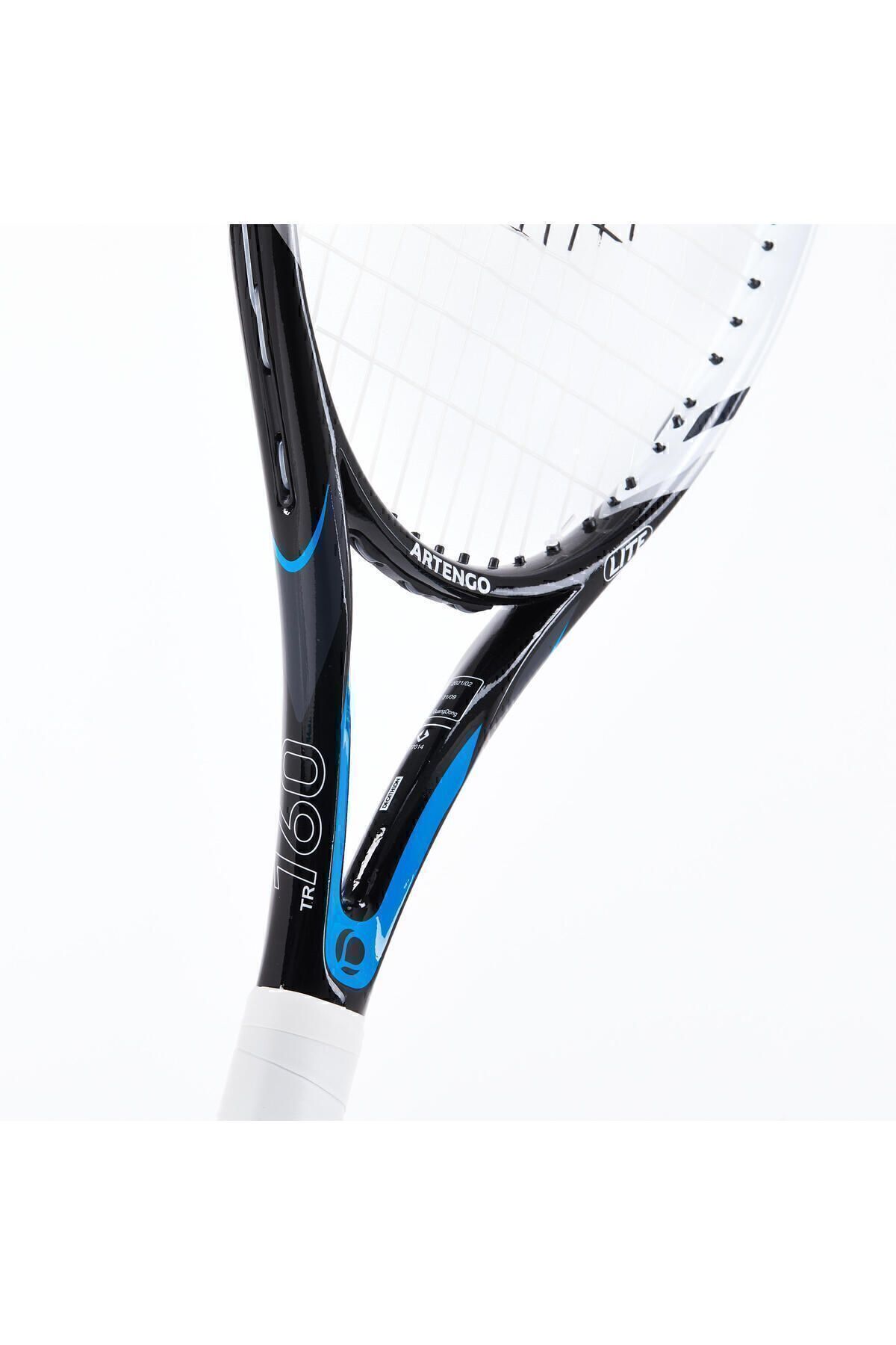 راکت تنیس مشکی بزرگسالان آبی Lide TR160 Decathlon