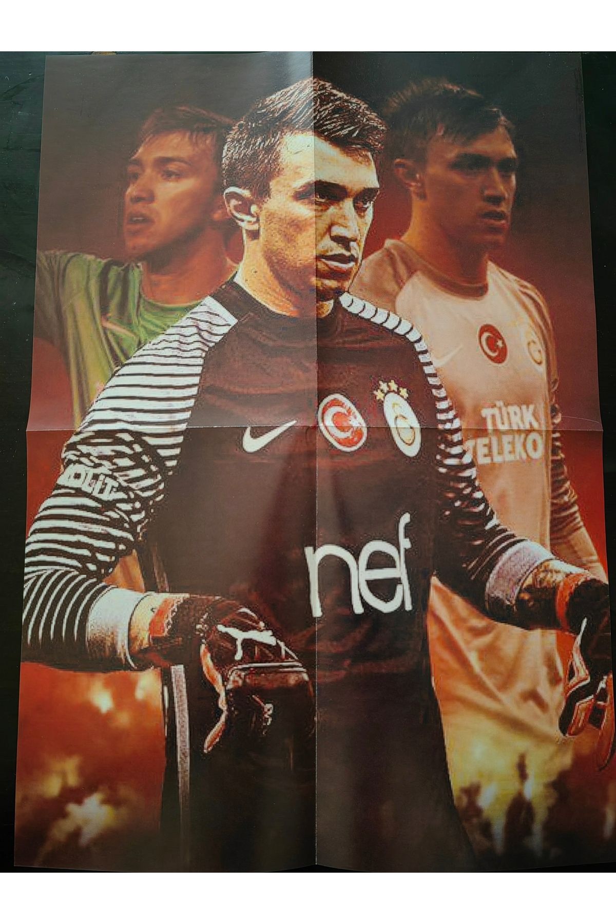 Poster ve çıkartma hediyeli futbolun yıldızları serisi - Fernando Muslera spor futbol kitap 2