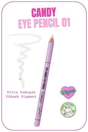 Callista Eye Candy Göz Kalemi 01 Angelic Pearl - Beyaz