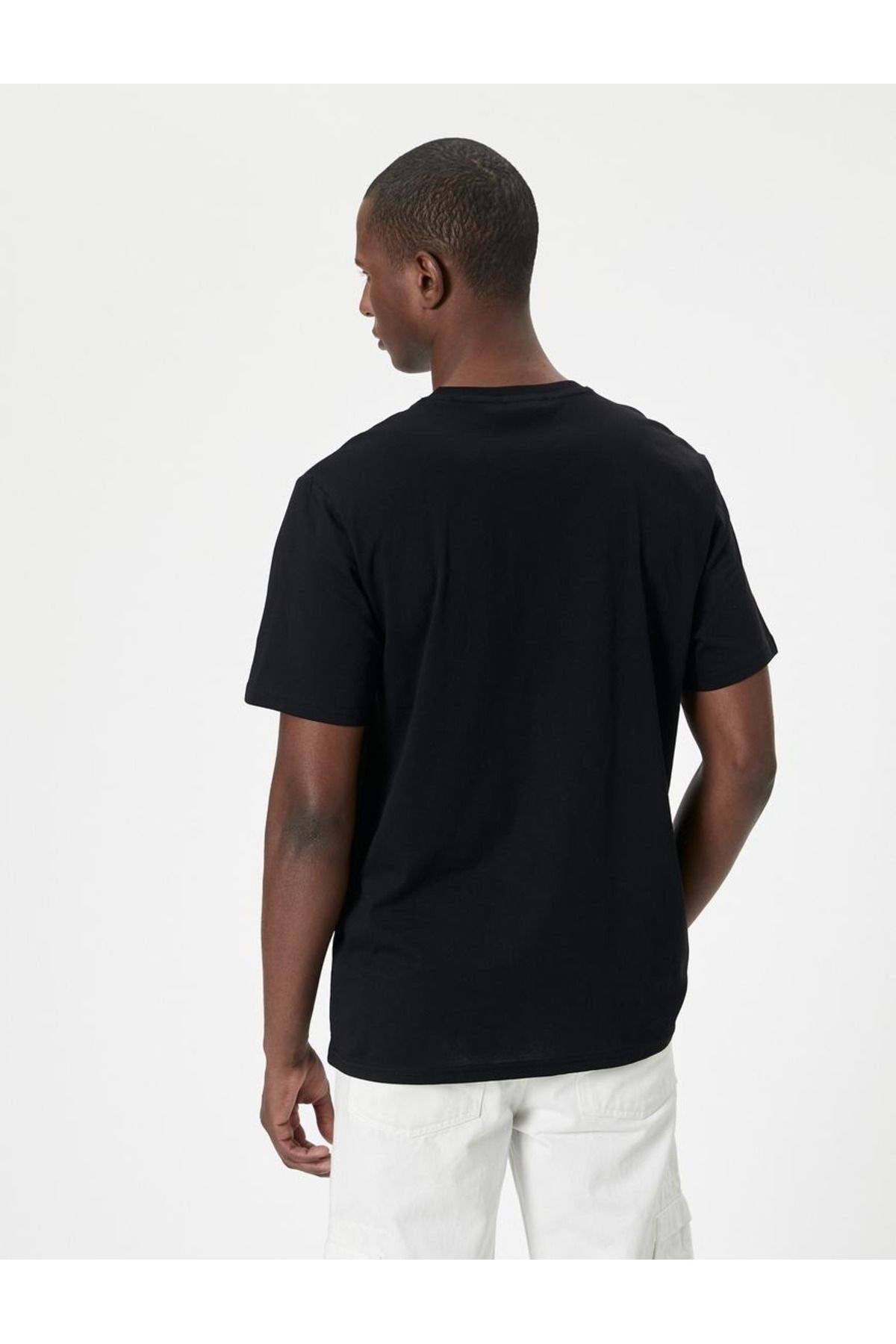 تیشرت مردانه صورتی کوتون | SS0000000035833 اورجینال - تصویر 4