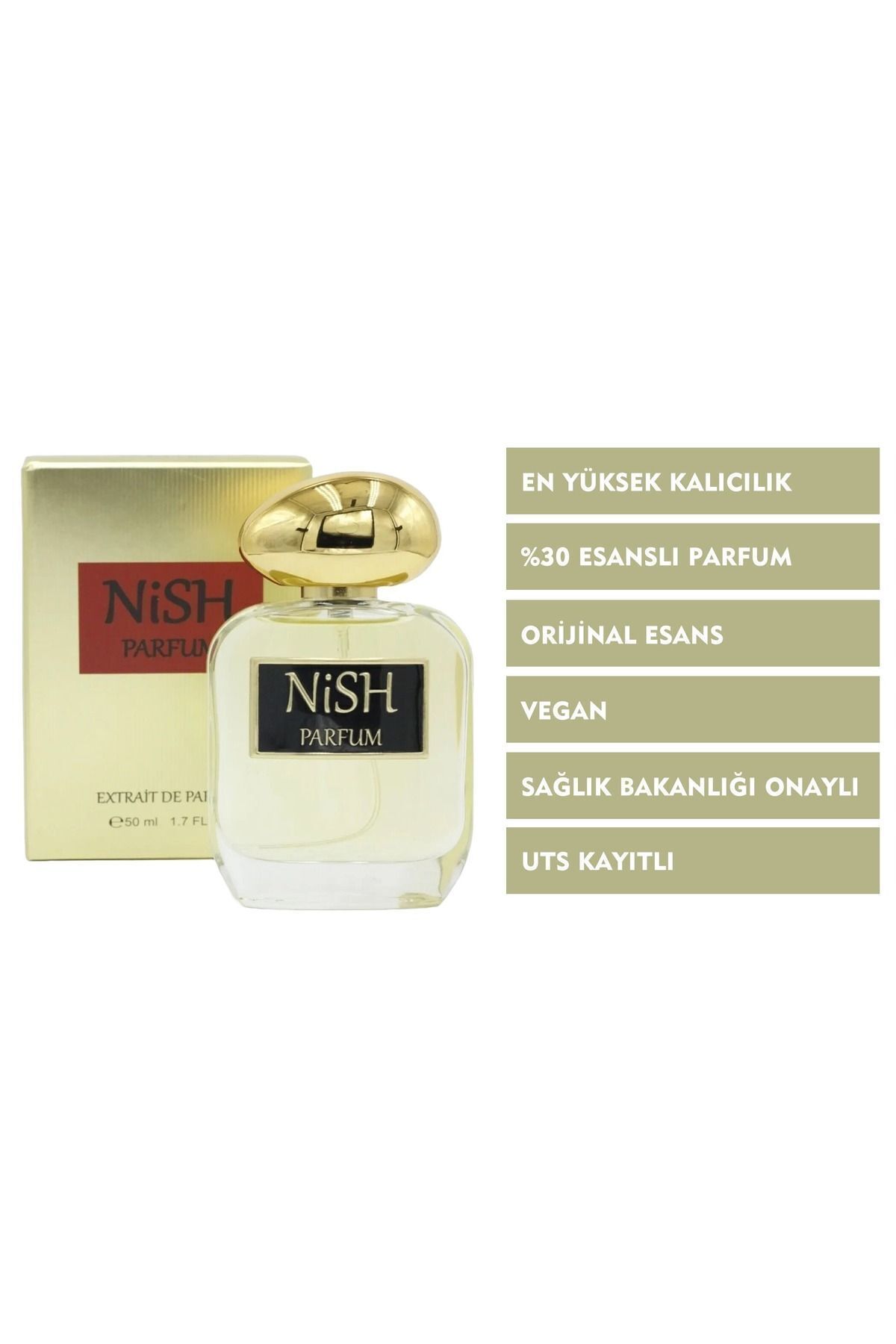ادکلن زنانه  Nish Parfum extrait de parfum | W-14 اورجینال - تصویر 4