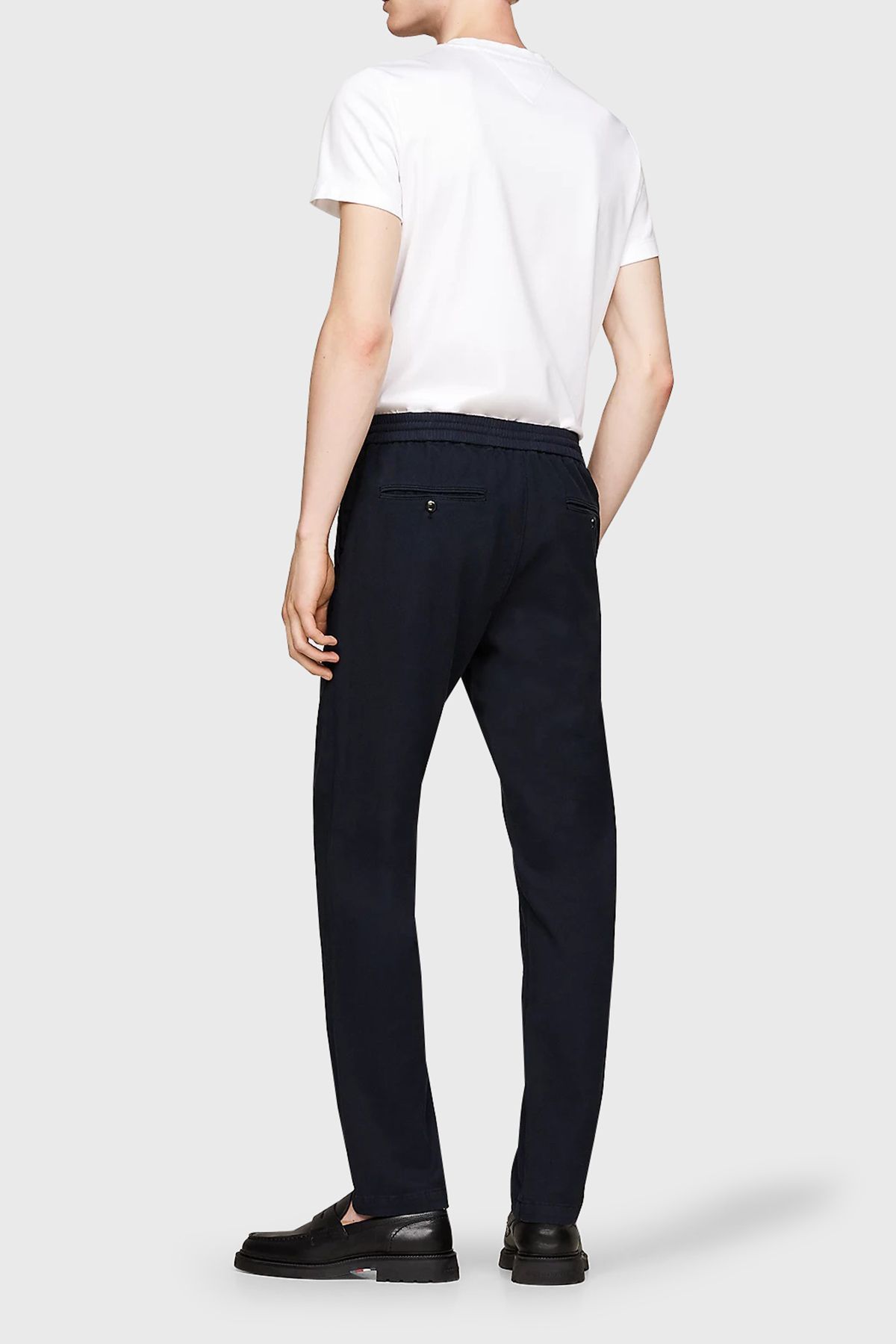 شلوار آبی مردانه مناسب پنبه MW0MW35635 DW5 Tommy Hilfiger