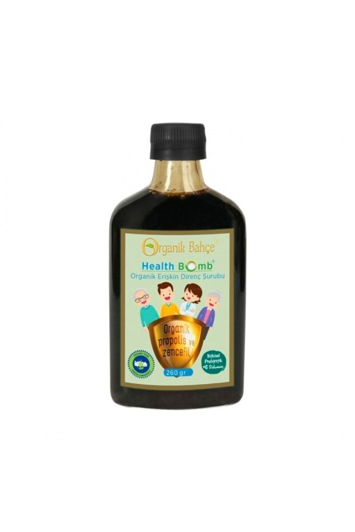 Organik Bahçe Healthbomp Yetişkin Şurubu - 260gr -