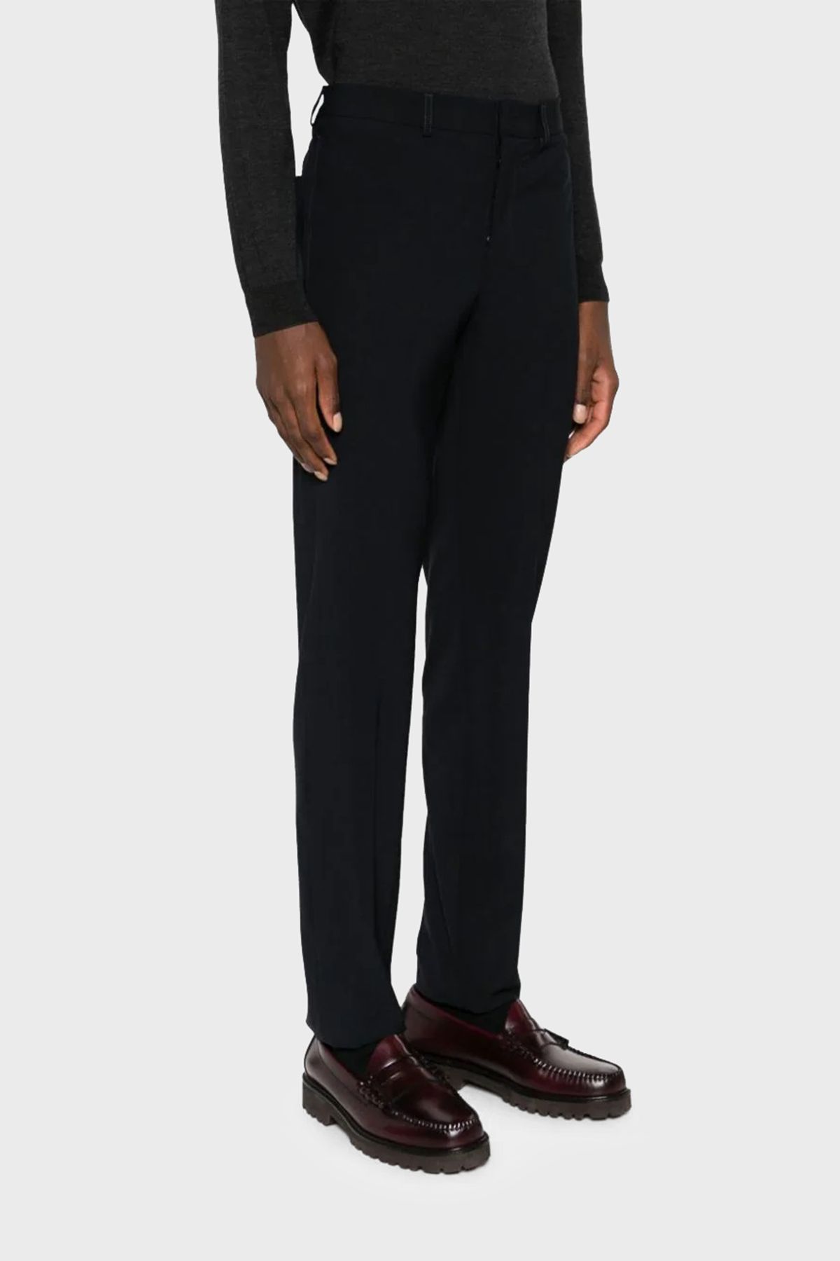 شلوار پشمی برش کوتاه شلوار مردانه H41P68 01506 922 Emporio Armani