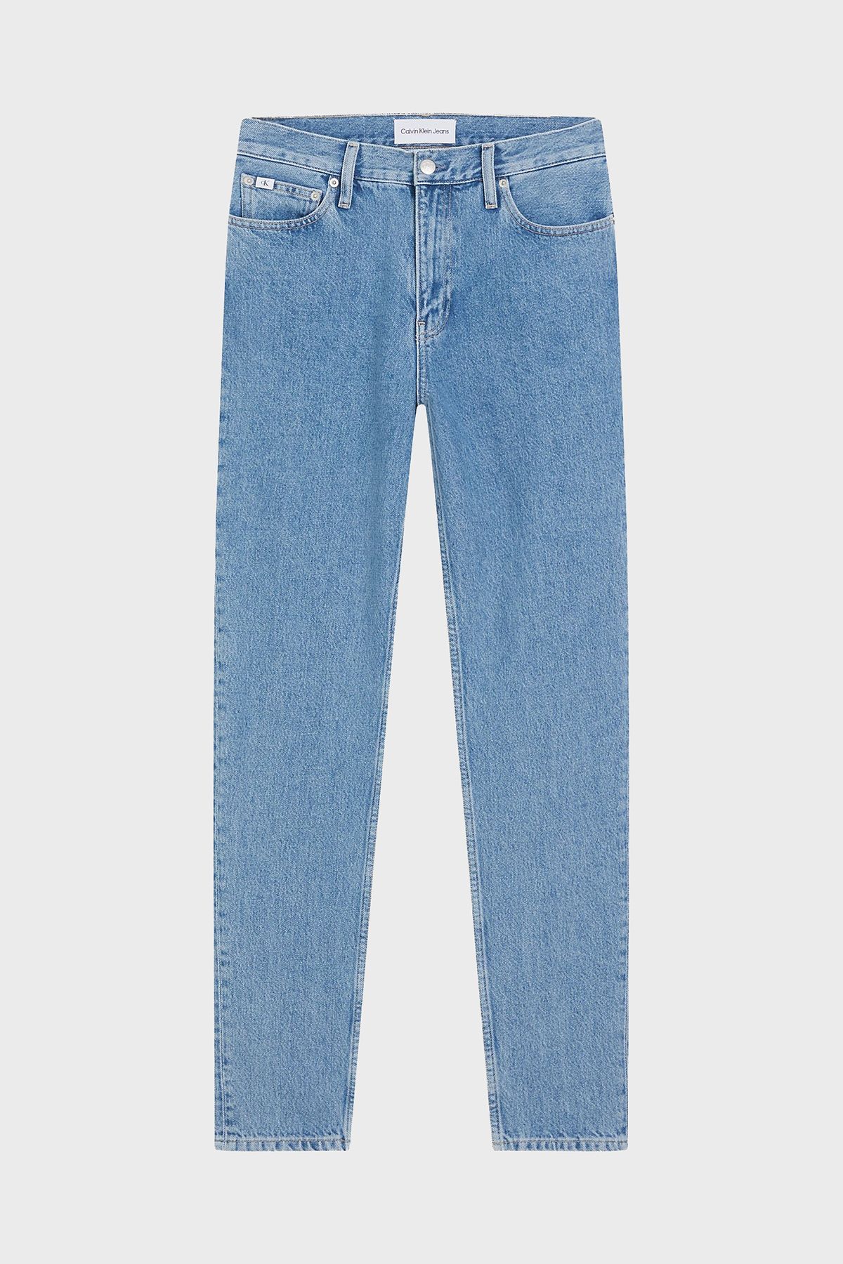 Calvin Klein Pamuklu Yuksek Bel Mom Fit Jeans J20J2221531AA KOT PANTOLON J20J222153 1AA Fiyat Yorumlar Trendyol