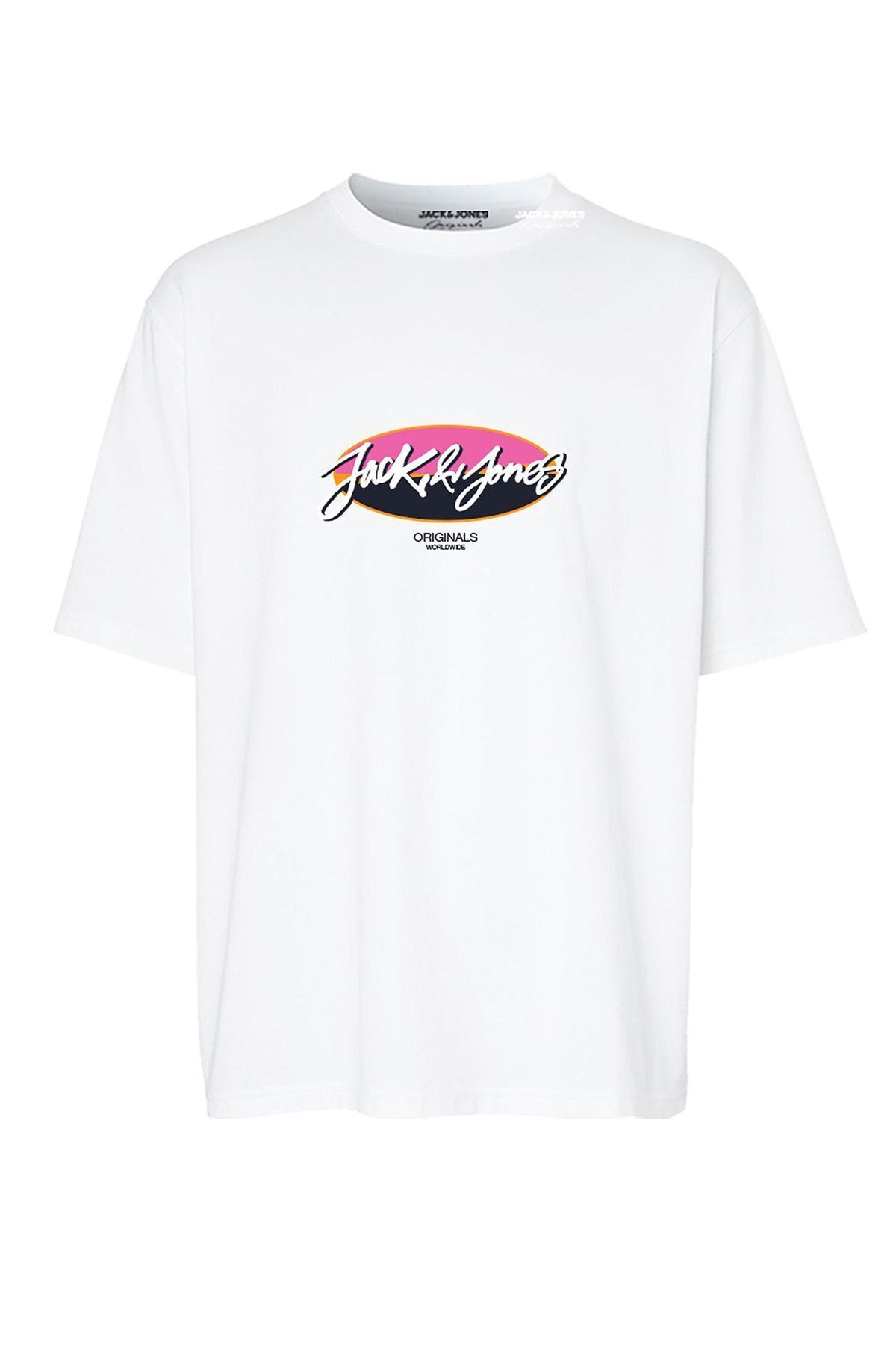 JACK&JONES JORTAMPA AOP Branding Tee SS MNI, T-Shirt
